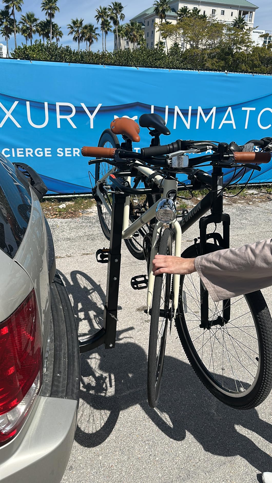 Retrospec Lenox 2-5 - Bike Hitch Rack for Cars, Trucks, SUVs with 2