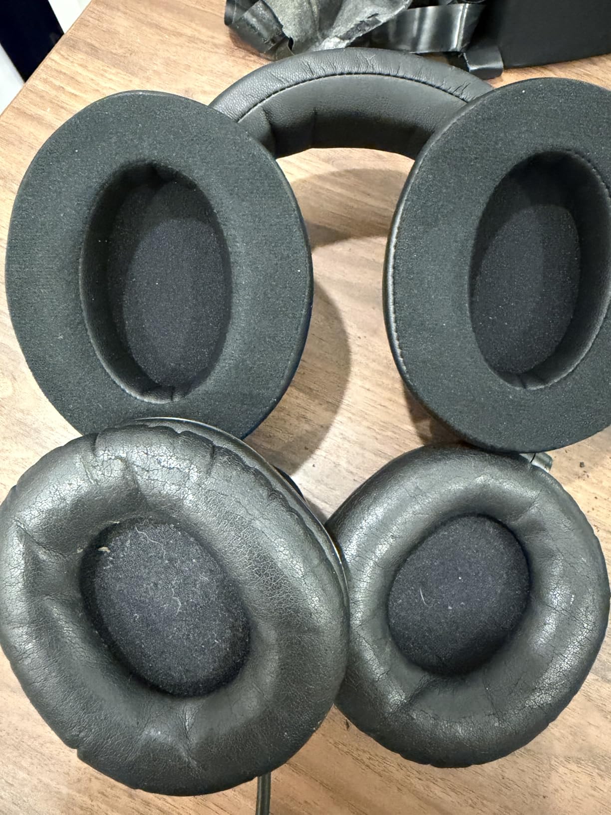 WC PadZ Velour - The Ultimate Upgraded Earpads by Wicked Cushions - Compatible with Audio Technica, HyperX, SteelSeries Arctis - Extra Thick - Bigger Opening - Soft Memory Foam | (Speed Racer Cyan) customer photo 1
