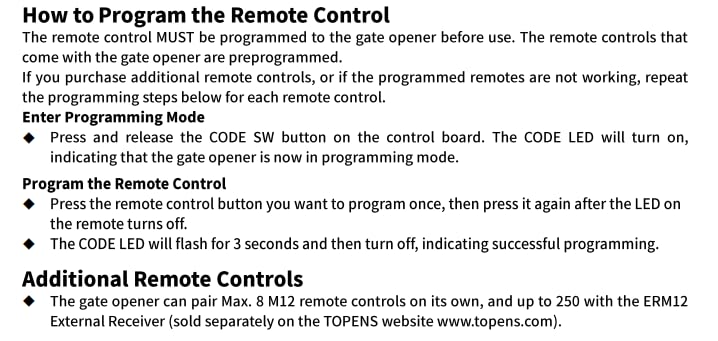 TOPENS A8131 Single Swing Gate Opener Heavy Duty Automatic Gate Motor for Single Swing Gates Up to 18ft, Electric Driveway Gate Operator AC Powered with Remote Control Kit Solar Compatible customer photo 1