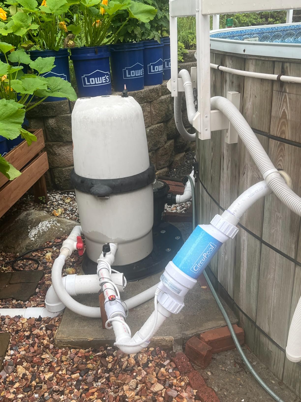 CircuPool Universal25 Saltwater Chlorinator - Complete System with 25k-Gallon Max Titanium Cell & 4 Year Warranty customer photo 1