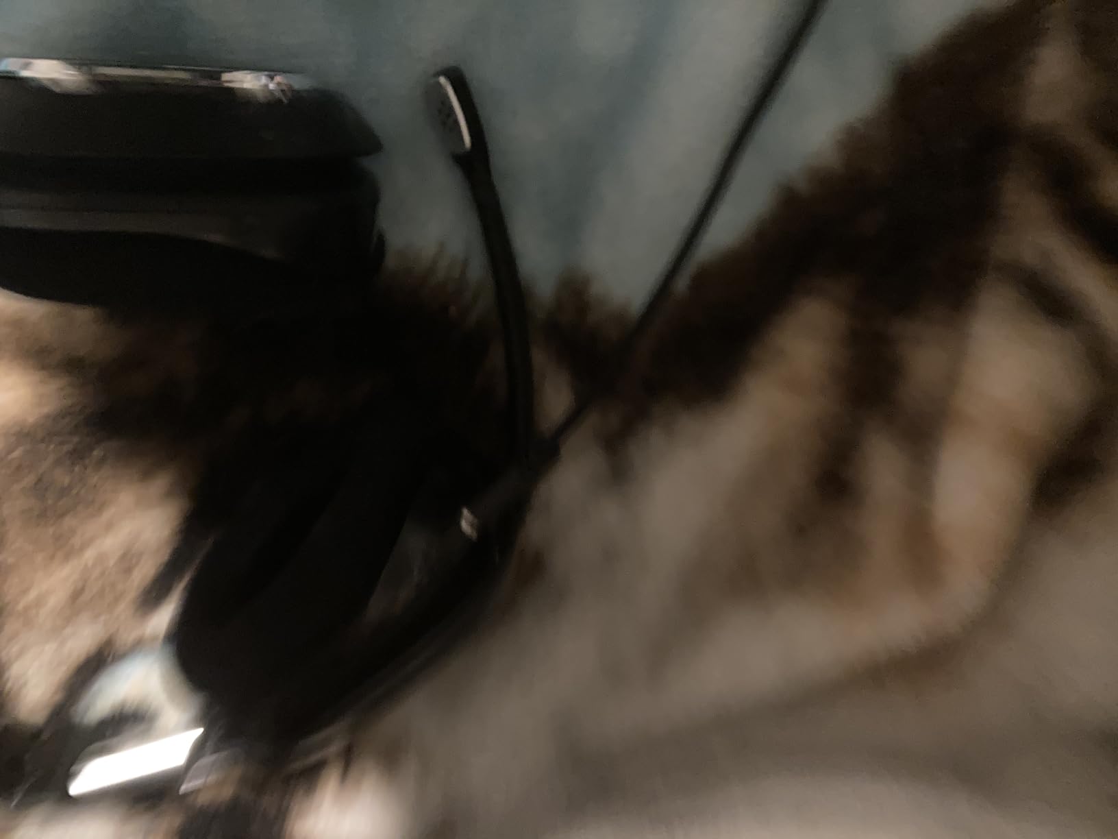 LecLooc Replacement for Astro A40 Cord, A10 Headset Cable Braided Wire, 6.5 Feet/2.0 M Volume Control Cable Compatible with Astro A40TR/A40/A10 Gaming Headsets Cord customer photo 1