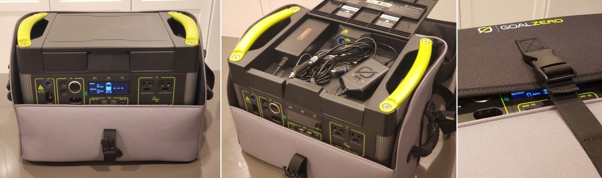 Goal Zero YETI 1500X Portable 1500-Watt Power Station with Boulder 100-Watt Monocrystalline Solar Panel Briefcase 44360 customer photo 2