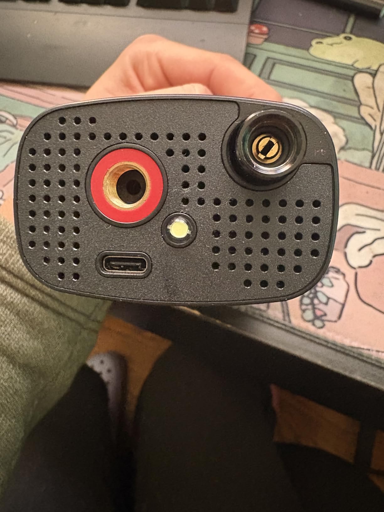 Airmoto Tire Inflator Portable Air Compressor - Air Pump for Car Tires with Digital Pressure Gauge, LED Light and Auto Shut-Off Function - Cordless Pump for Car, Motorcycle, Bicycle, Ball customer photo 1