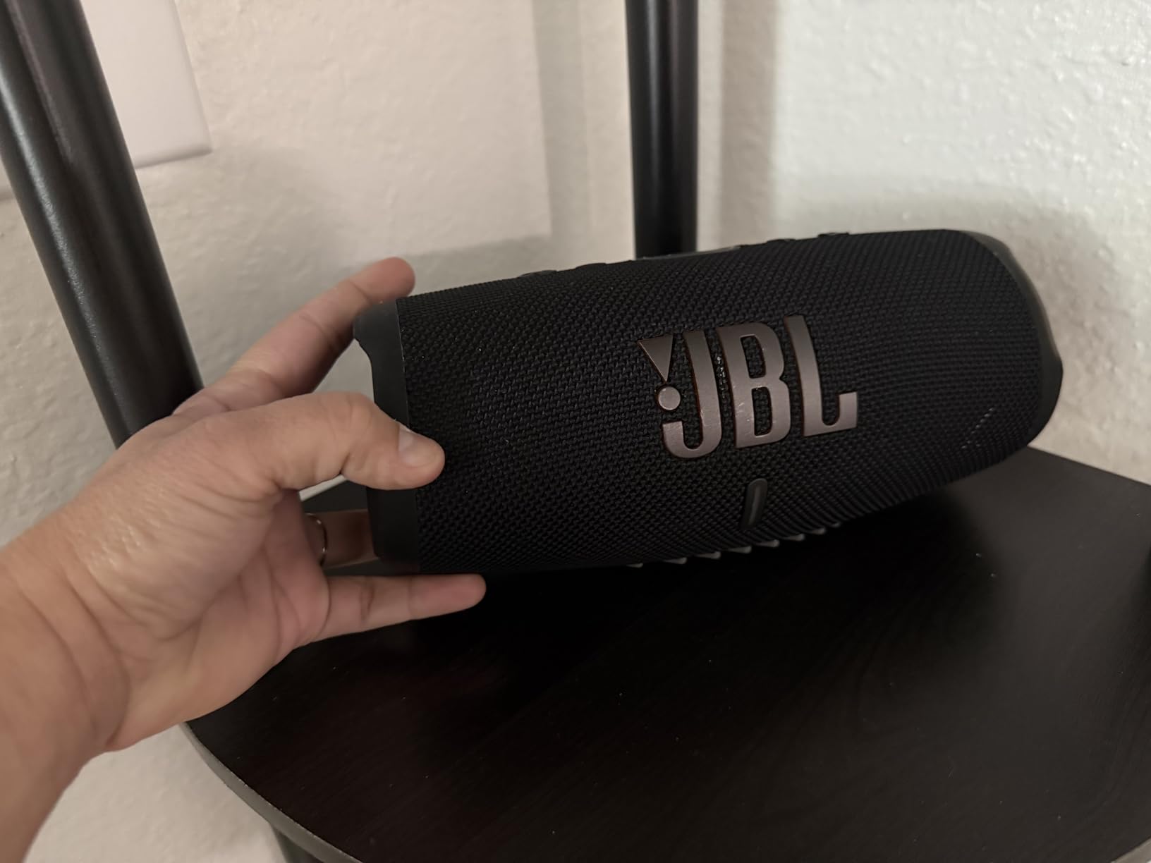 JBL Charge 5 Portable Wireless Bluetooth Speaker - Black (Renewed) customer photo 2