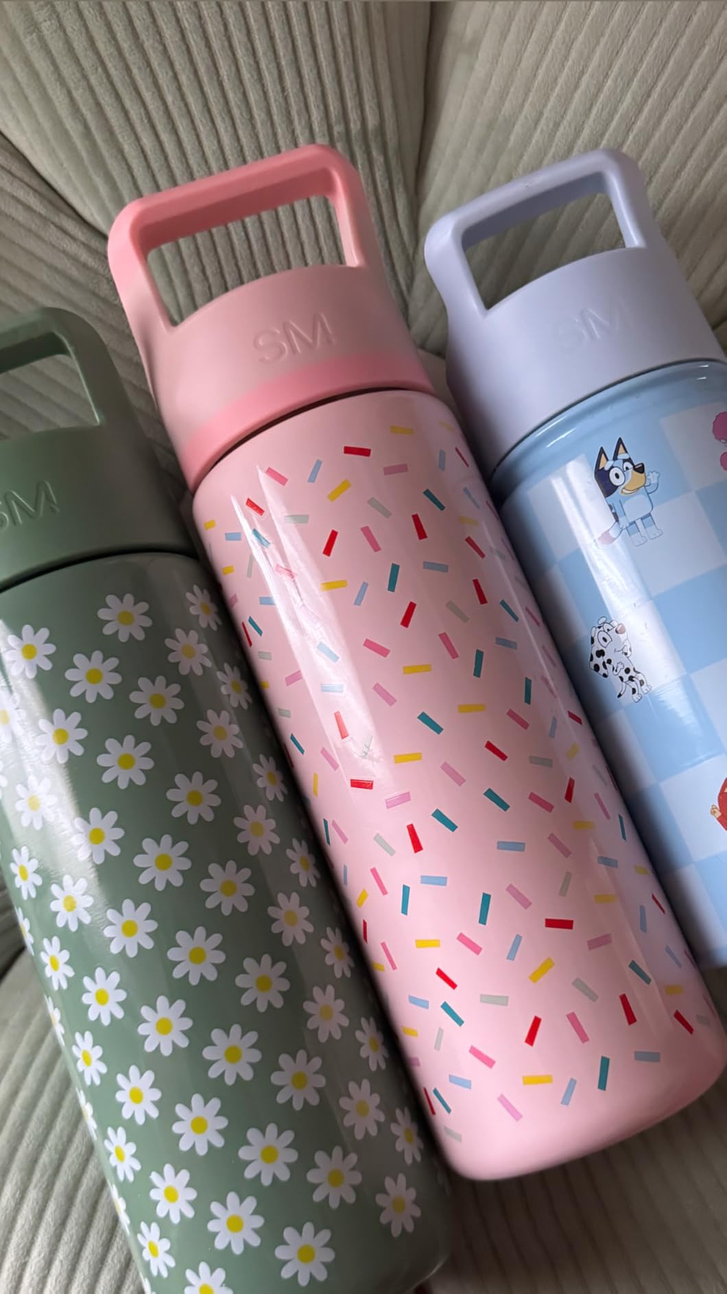 Simple Modern Kids Summit Water Bottle with Straw Lid | Disney Princess 14oz Stainless Steel Cup Insulated Tumbler for Girls, School | Princess Rainbows customer photo 2