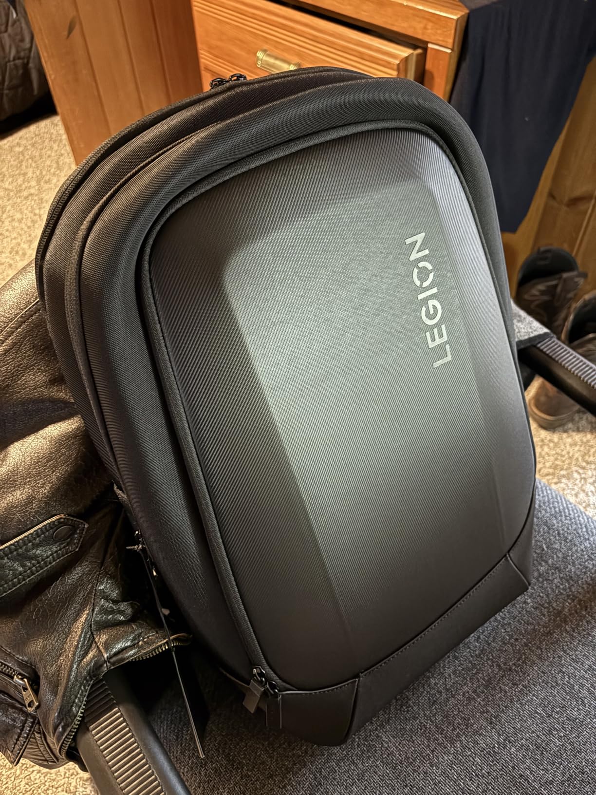 Lenovo Legion Active 17-inch Gaming Backpack - Black - Laptop Compartment - Durable & Water Resistant - Water Bottle Pocket customer photo 1