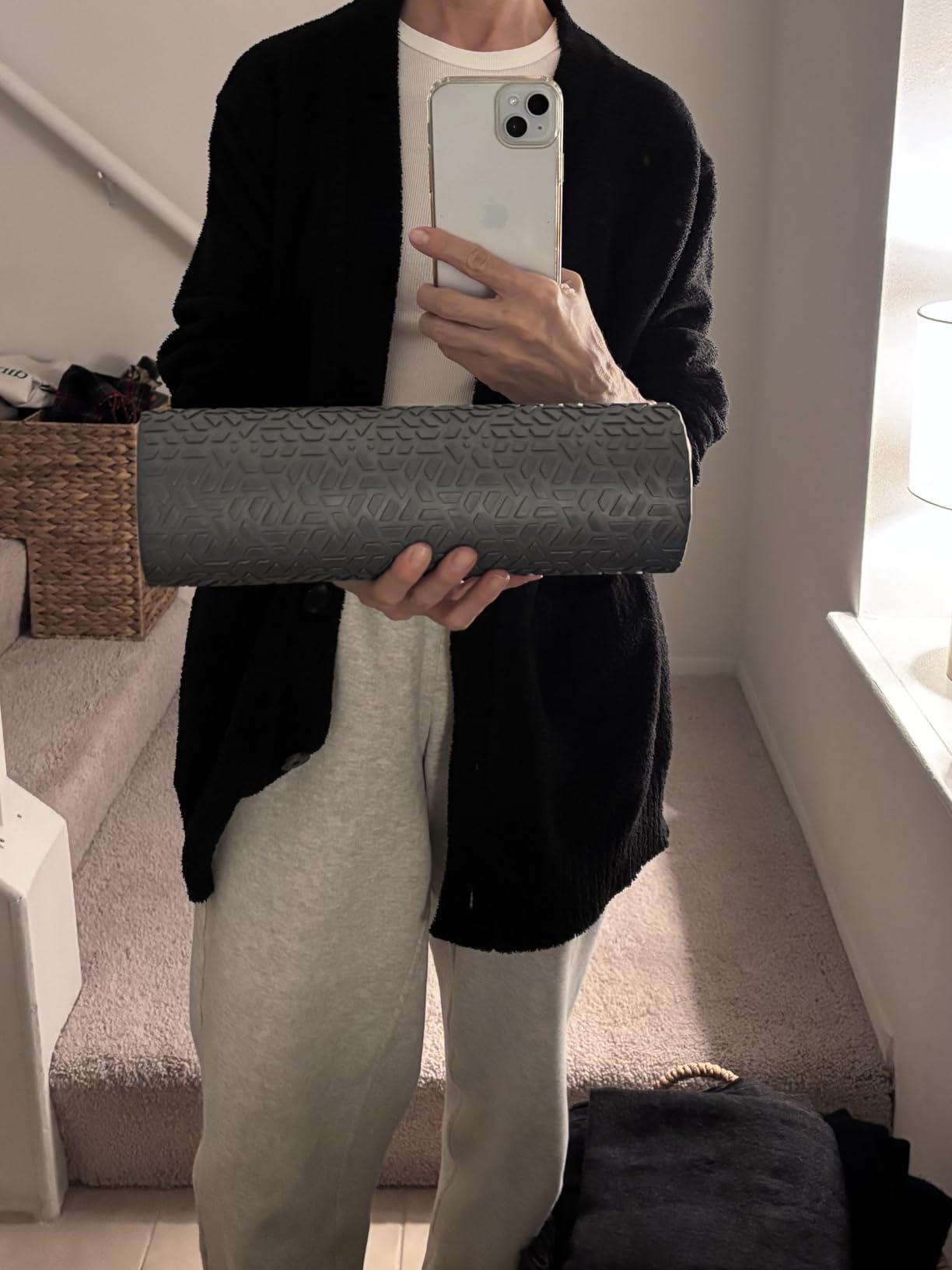 Gaiam Restore Compact Textured Foam Roller for Muscle Repair and Exercise - 12