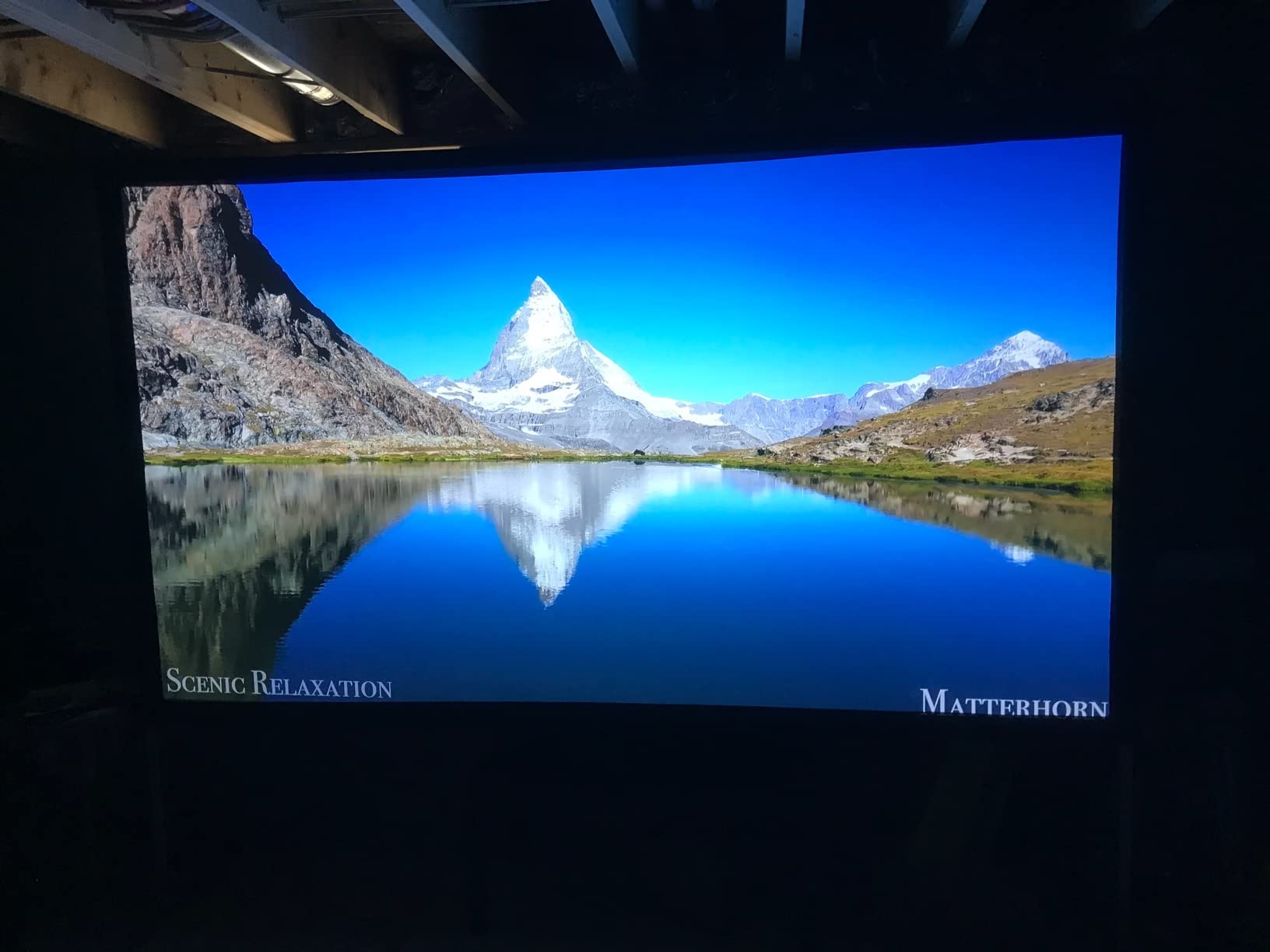 XGIMI Horizon Pro 4K Projector, 1500 ISO Lumens, Android TV 10.0 Movie Projector with Integrated Harman Kardon Speakers, Auto Keystone Screen Adaption Home Theater Projector customer photo 1