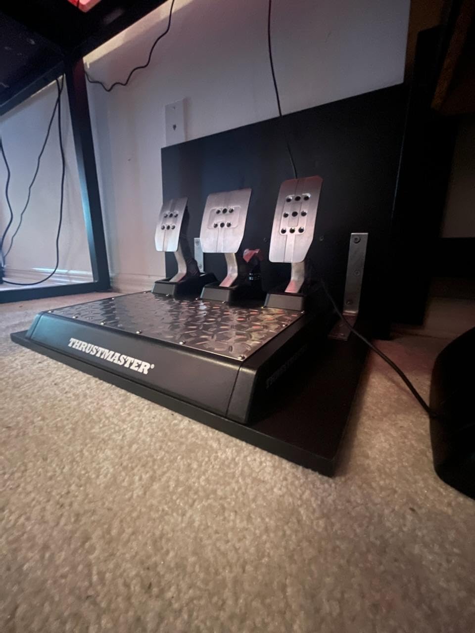 Thrustmaster T-3PM Pedals (compatible w/ PS5, PS5 Pro, PS4, XBOX Series X/S, One, PC) customer photo 1