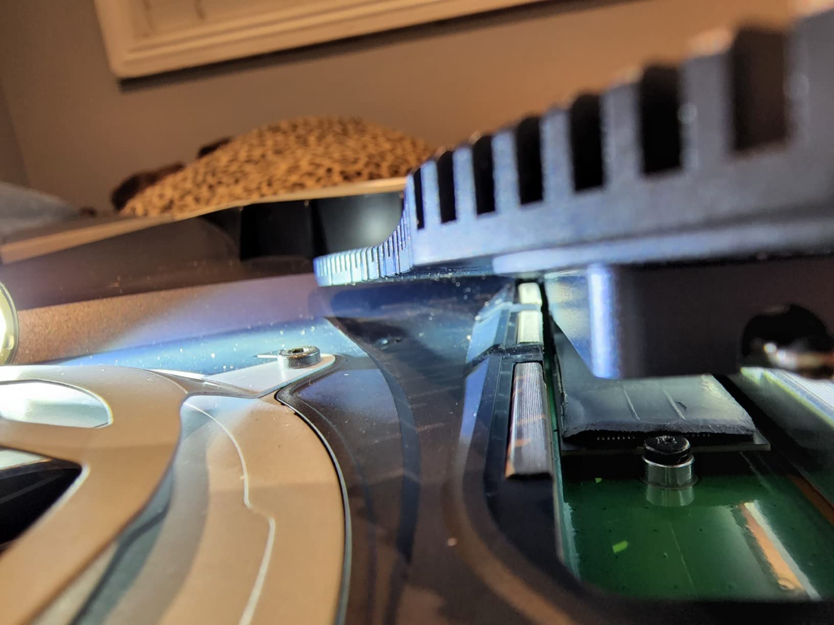 ElecGear PS5 NVMe SSD Heatsink, EL-P5C Heat Pipe + Solid Aluminum Cooler for PlayStation 5 Internal PCIe M.2 NVMe 4.0 Gen4 Memory customer photo 1