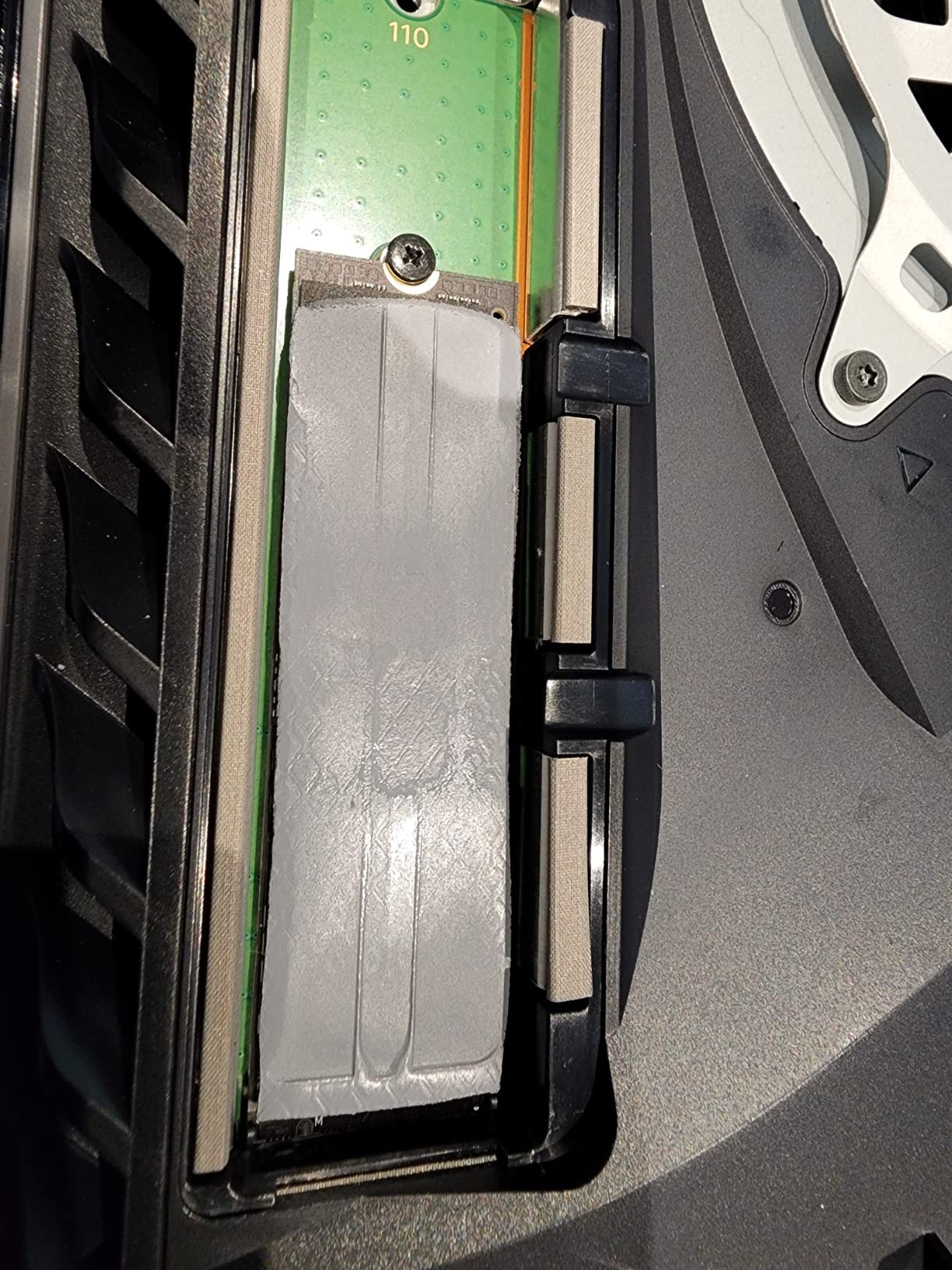 ElecGear PS5 NVMe SSD Heatsink, EL-P5C Heat Pipe + Solid Aluminum Cooler for PlayStation 5 Internal PCIe M.2 NVMe 4.0 Gen4 Memory customer photo 2