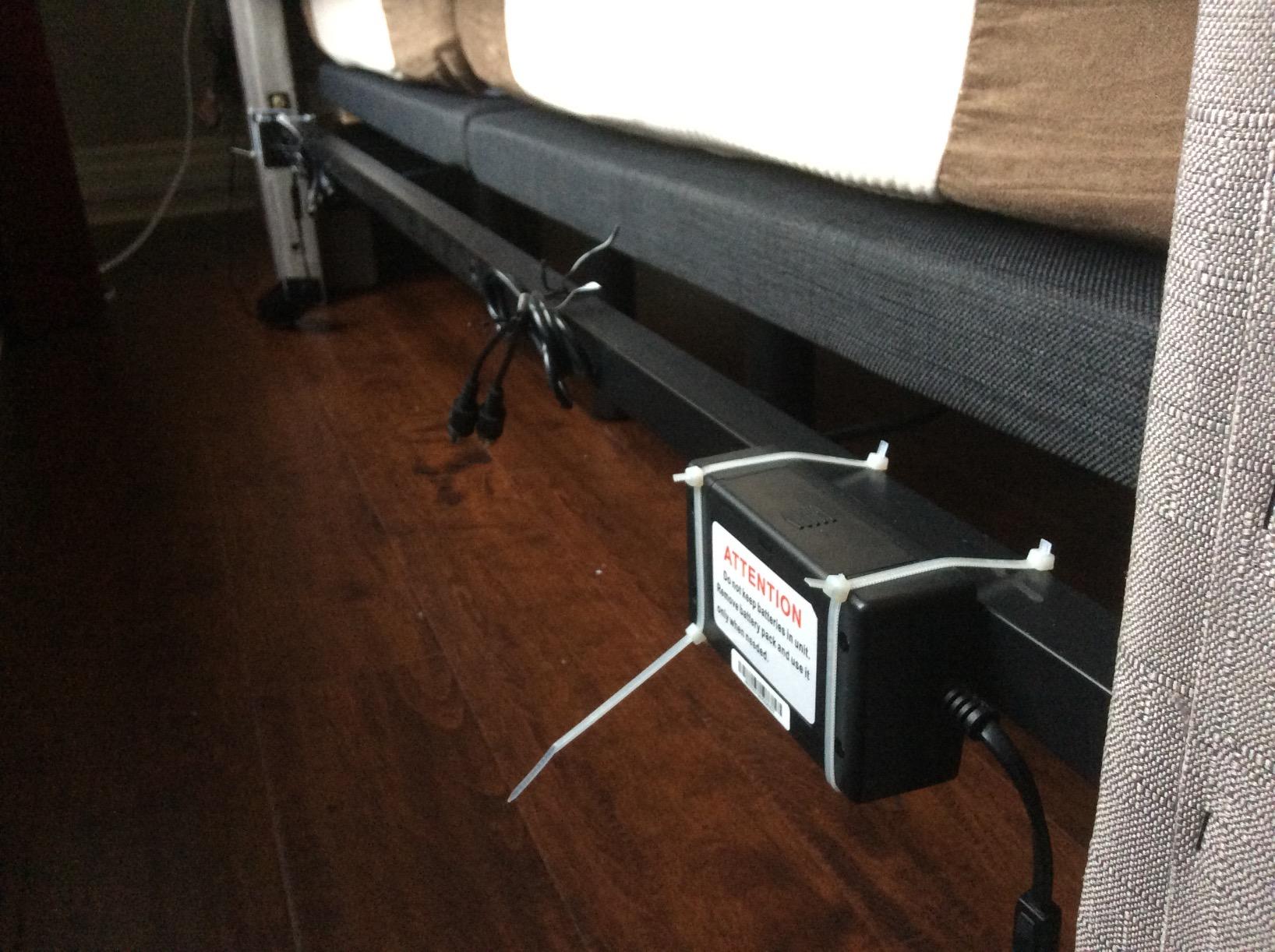 Blissful Nights e4 King Adjustable Bed Frame with Massage, Anti-Snore, Zero Gravity, USB Charging, Under Bed Lights, Wireless Remote Head and Foot Incline customer photo 1