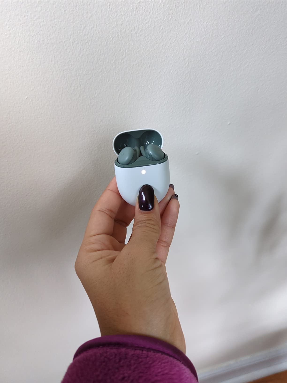 Pixel Buds A-Series - Wireless Earbuds - Headphones with Bluetooth - Compatible with Android - Clearly White customer photo 2