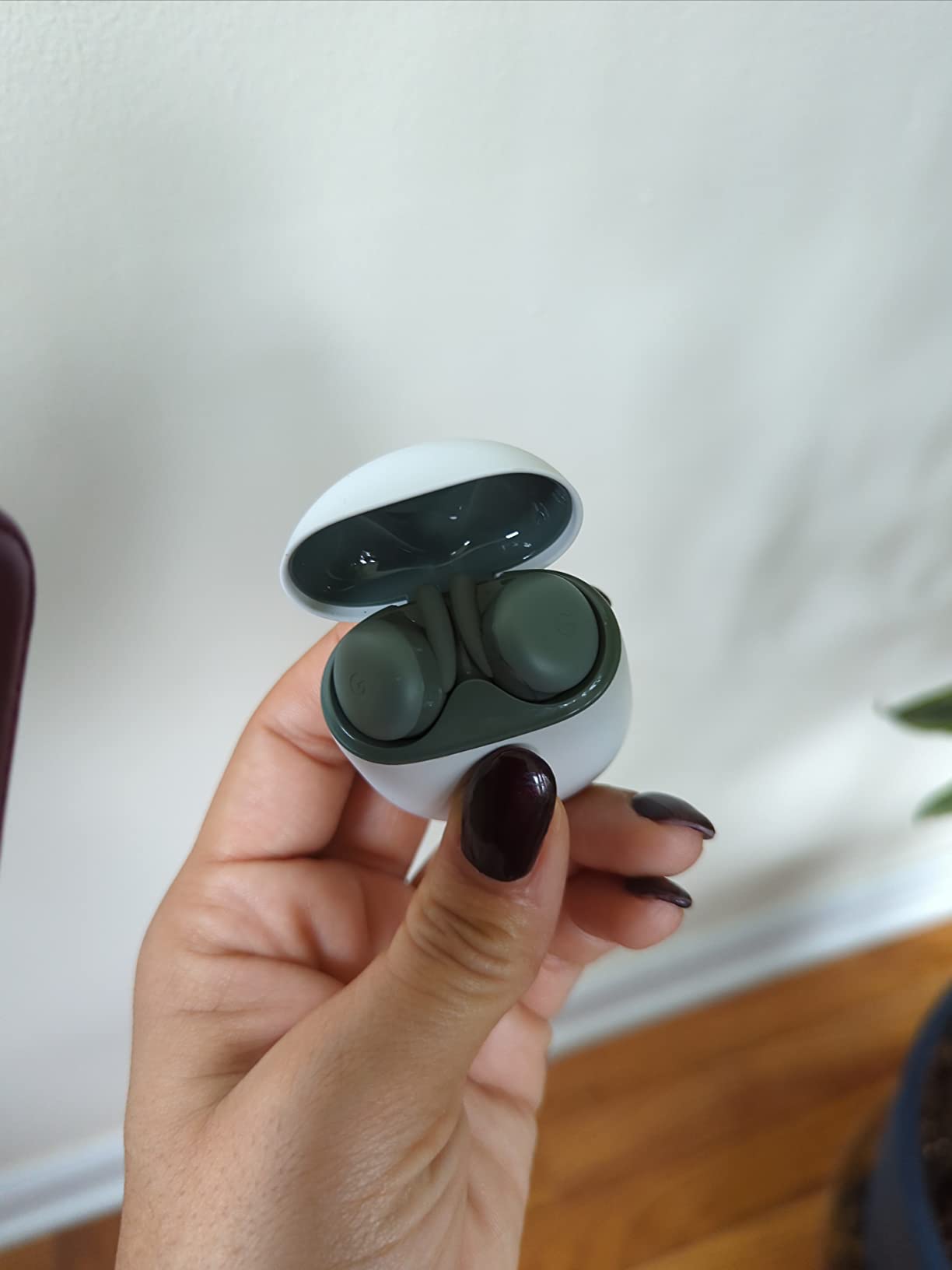 Pixel Buds A-Series - Wireless Earbuds - Headphones with Bluetooth - Compatible with Android - Dark Olive customer photo 1