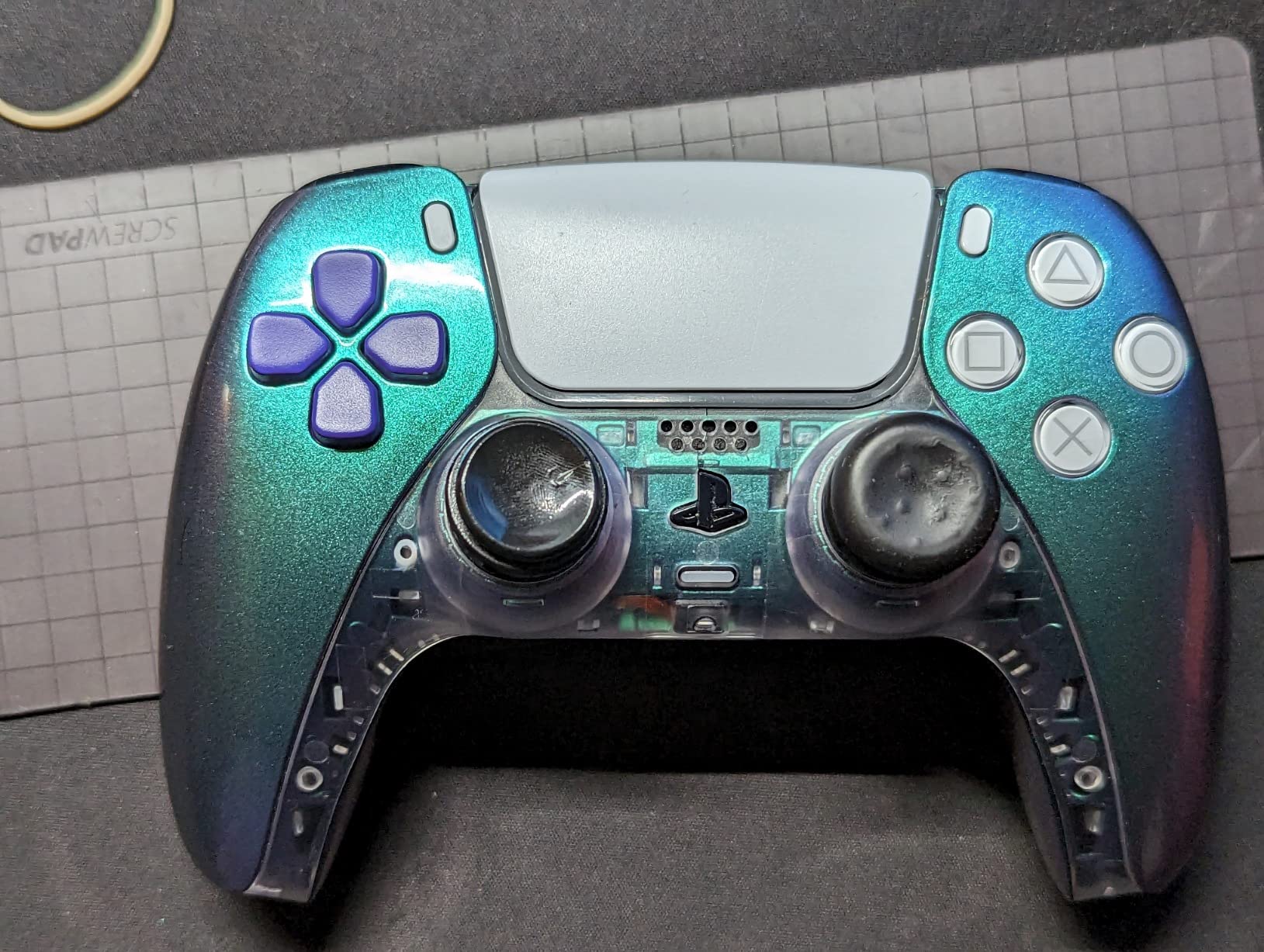 eXtremeRate Ergonomic Split Dpad Buttons (SDP Buttons) for PS5 Controller, White Independent D-pad Direction Buttons for PS5 Edge, for PS4 Controller customer photo 1