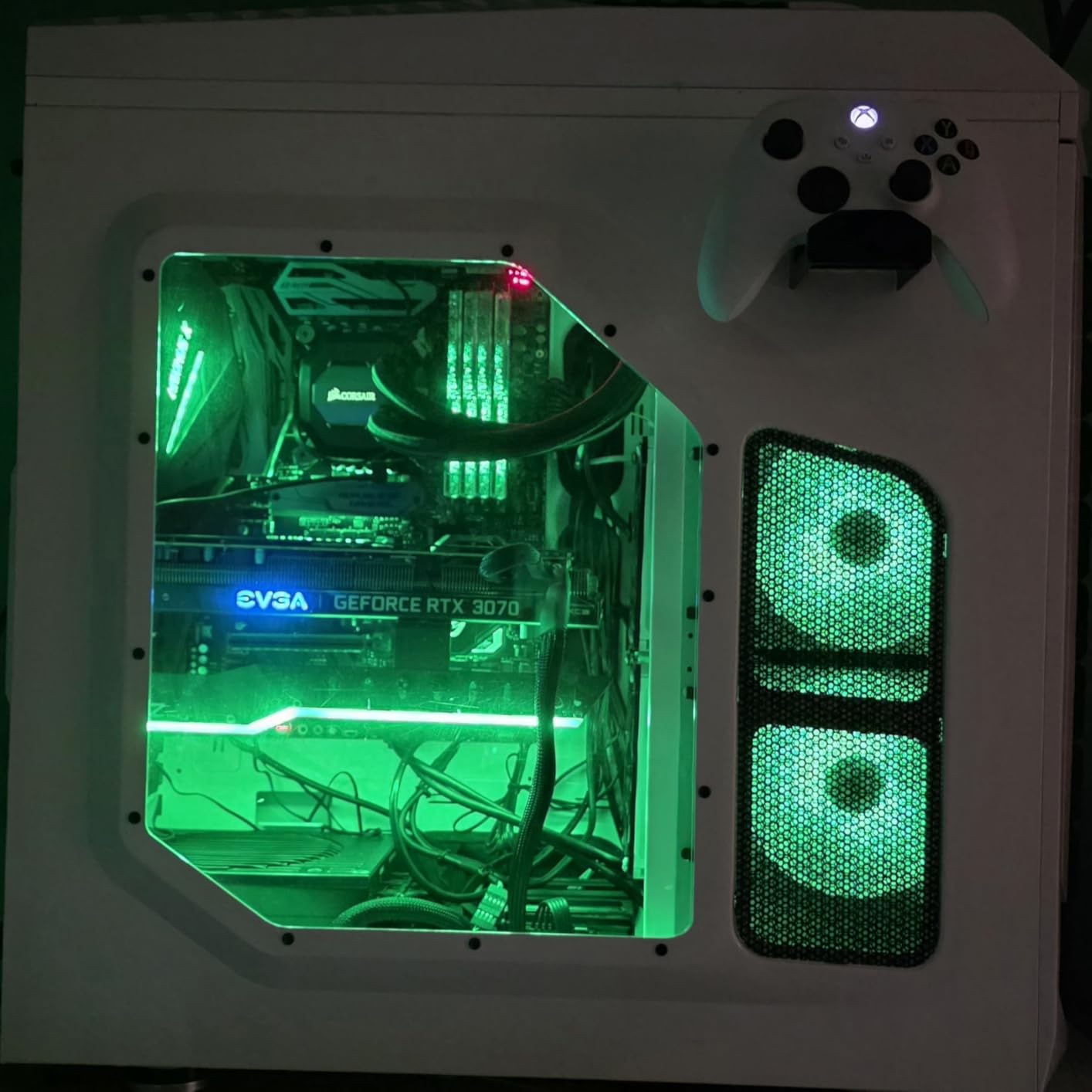 TotalMount Controller Wall Stands (2 Pack) with Non-Slip Pads & Removable Adhesive for Xbox, PS5, PS4, and Nintendo - These Premium Holders Won't Damage Your Wall with Screws or Permanent Adhesive customer photo 1