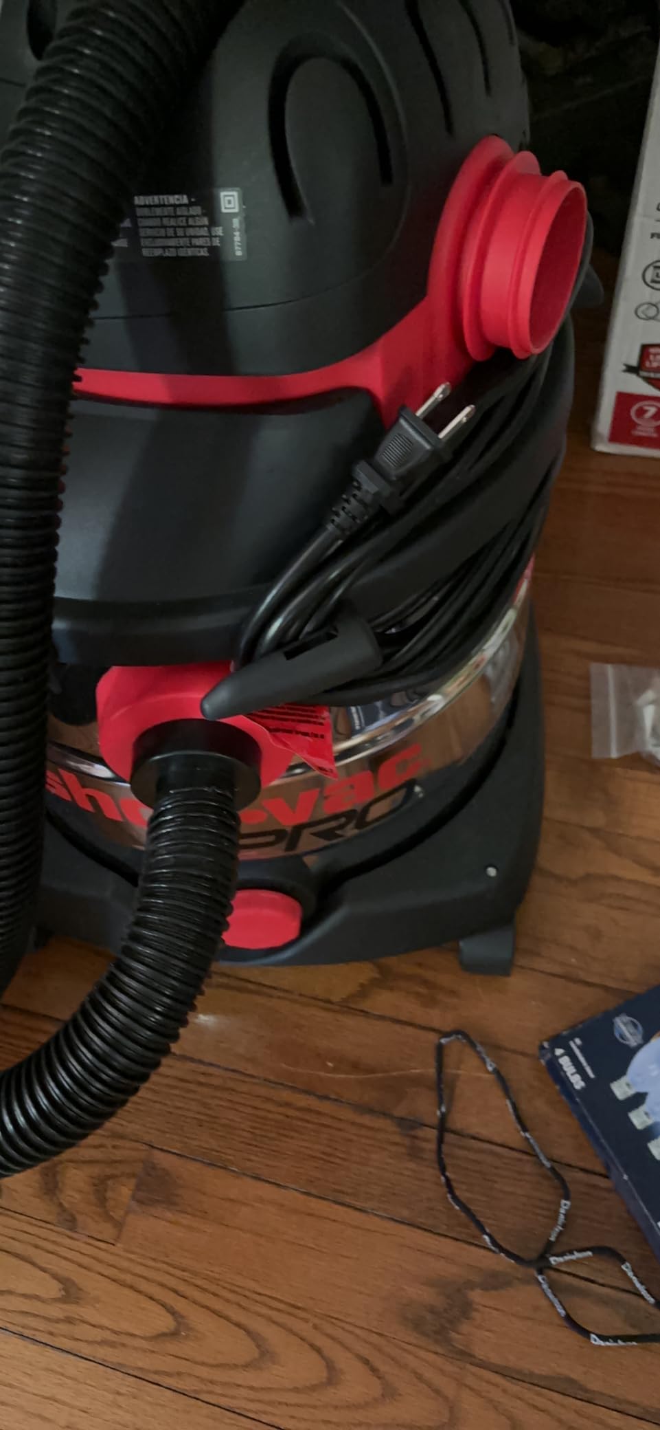 Shop-Vac 12 Gallon 6.0 Peak HP Wet/Dry Vacuum, Stainless Steel Tank, 3 in 1 Function Portable Shop Vacuum with Attachments, Drain Port, Ideal for Jobsite, Garage & Workshop. 5926211 customer photo 2
