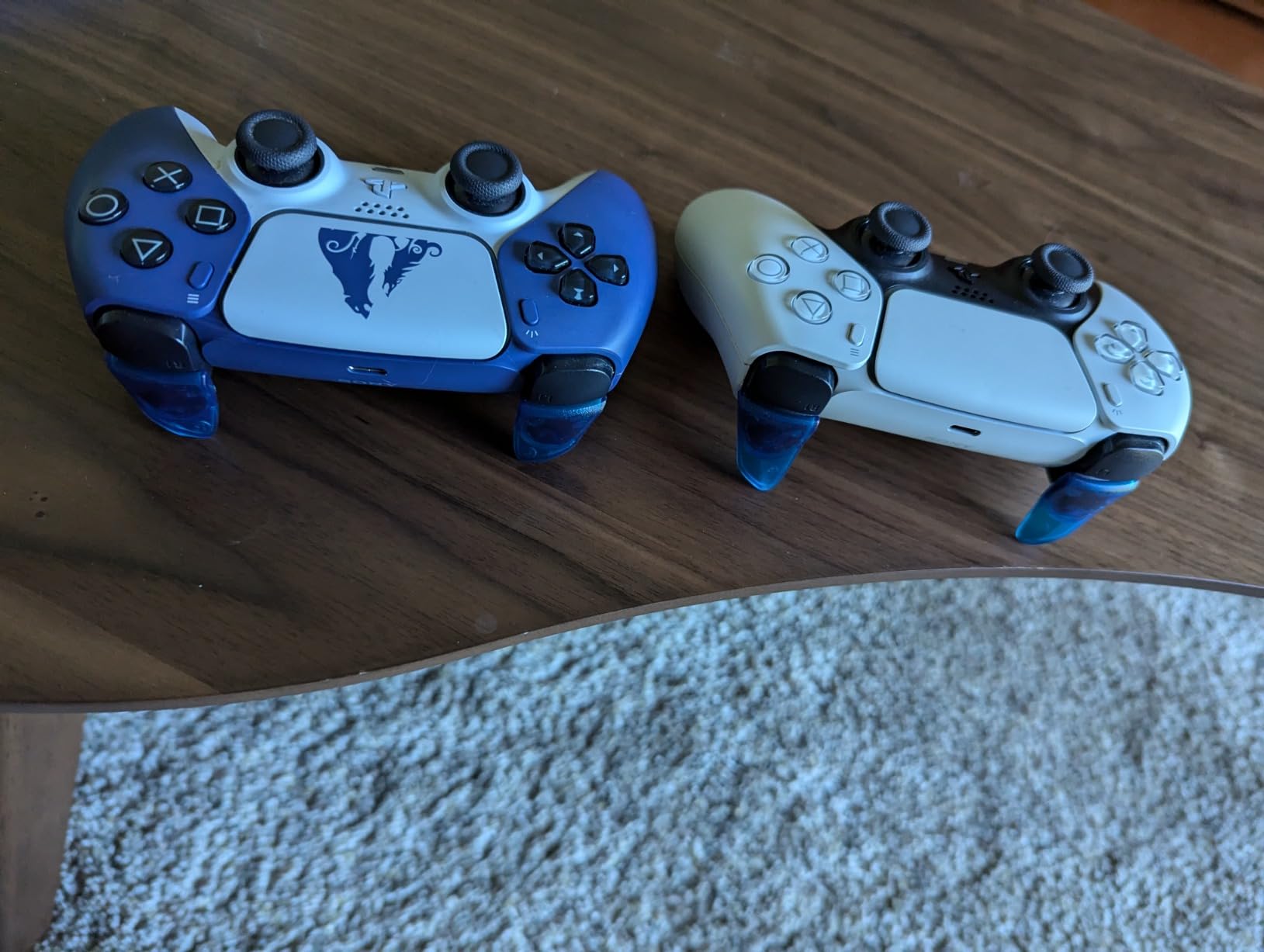 PlayVital Blade 2 Pairs Shoulder Buttons Extension Triggers for ps5 Controller, Game Improvement Adjusters for PS Portal Remote Player, Bumper Trigger Extenders for ps5 Edge Controller - Black customer photo 1