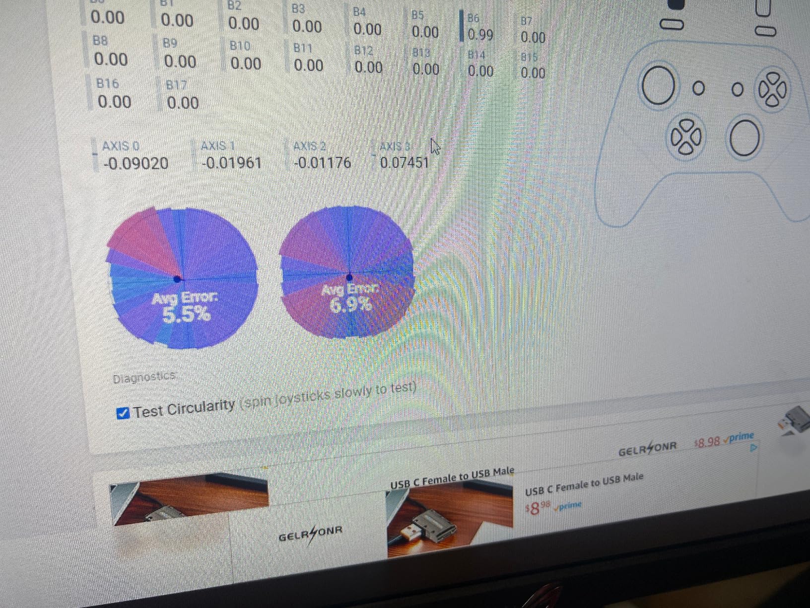 Genuine Analog Joysticks Repair Kit for PlayStation 4 and 5 - Fix Stick Drift, Broken, and Loose Joysticks on Dualsense and Dualshock 4 Controllers customer photo 2