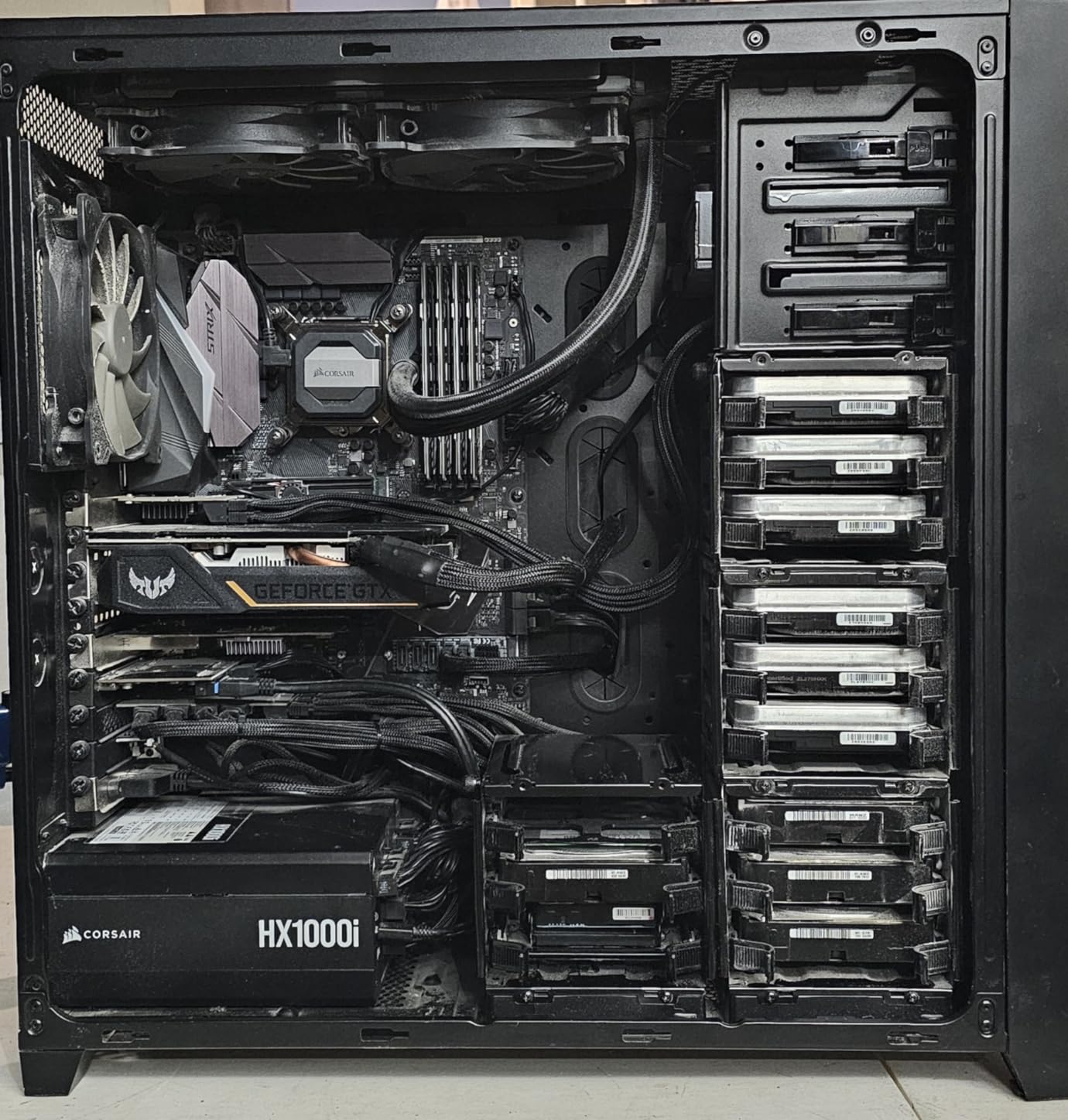 ELECTOP SATA III Cable, 6Gbps Straight HDD SDD Data Cable, SATA 3.0 Nylon Braided with Locking Latch for HDD, SSD, CD Driver, CD Writer(20 Inch, Black,5 Pack) customer photo 1