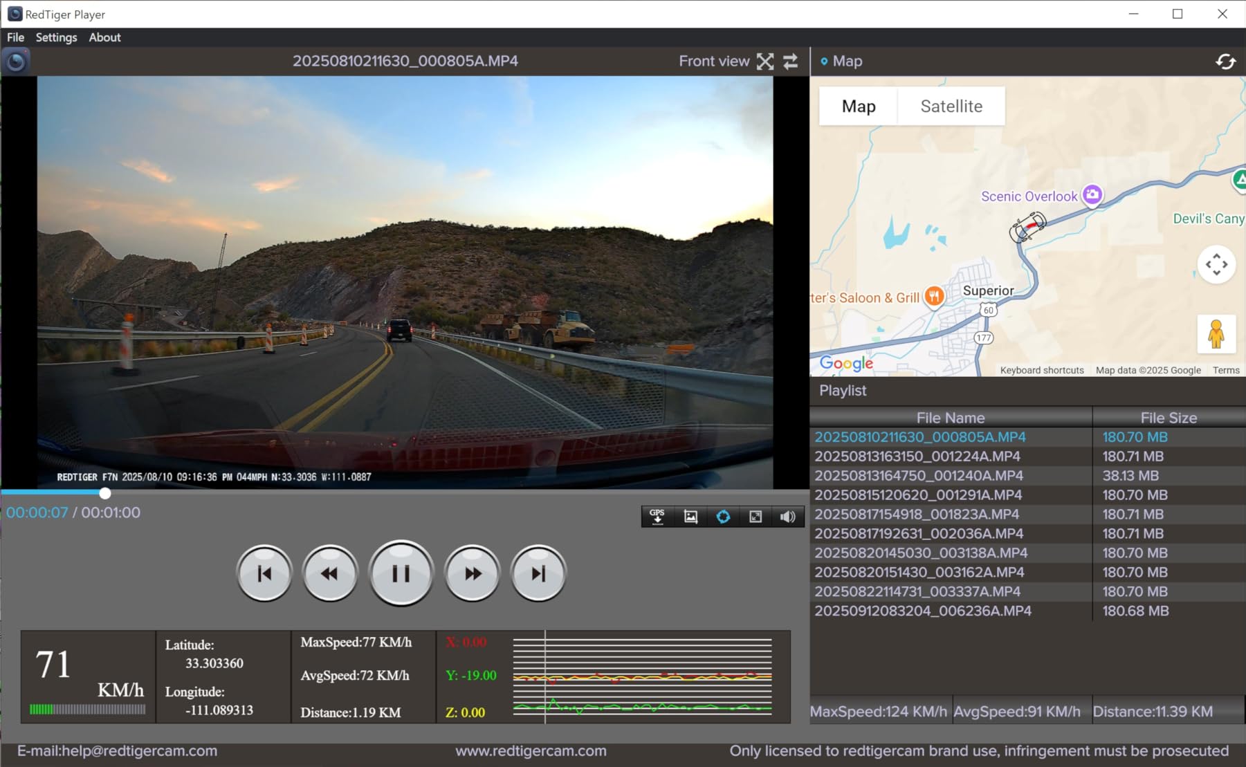 REDTIGER 4K Dash Cam Front Rear, STARVIS 2 Sensor, Free Card Included, 5.8GHz WiFi, GPS, WDR Night Vision customer photo 1