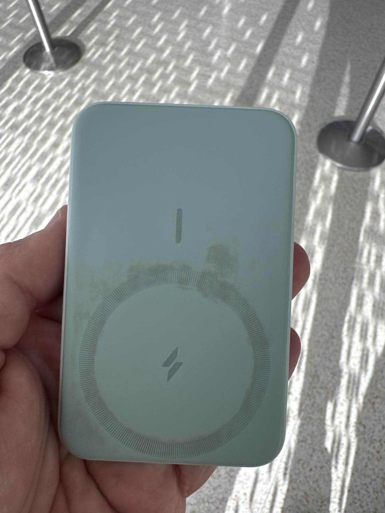 Anker 621 Magnetic Portable Charger (MagGo), 5,000mAh Wireless Power Bank with USB-C Cable, Magsafe-Compatible Battery Pack for iPhone 16/15/14/13/12 Series customer photo 1