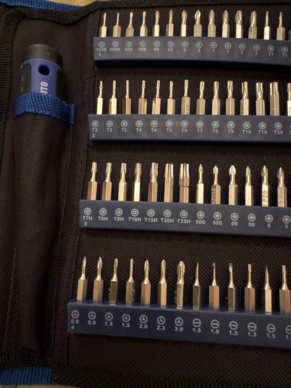 STREBITO Precision Screwdriver Set 191-Piece Multi-Bit Screwdriver 1/4 Inch Nut Driver Home Improvement Tool Electronic Repair Kit for Computer, iPhone, Laptop, PC, Cell Phone, PS4, Xbox, Nintendo customer photo 1