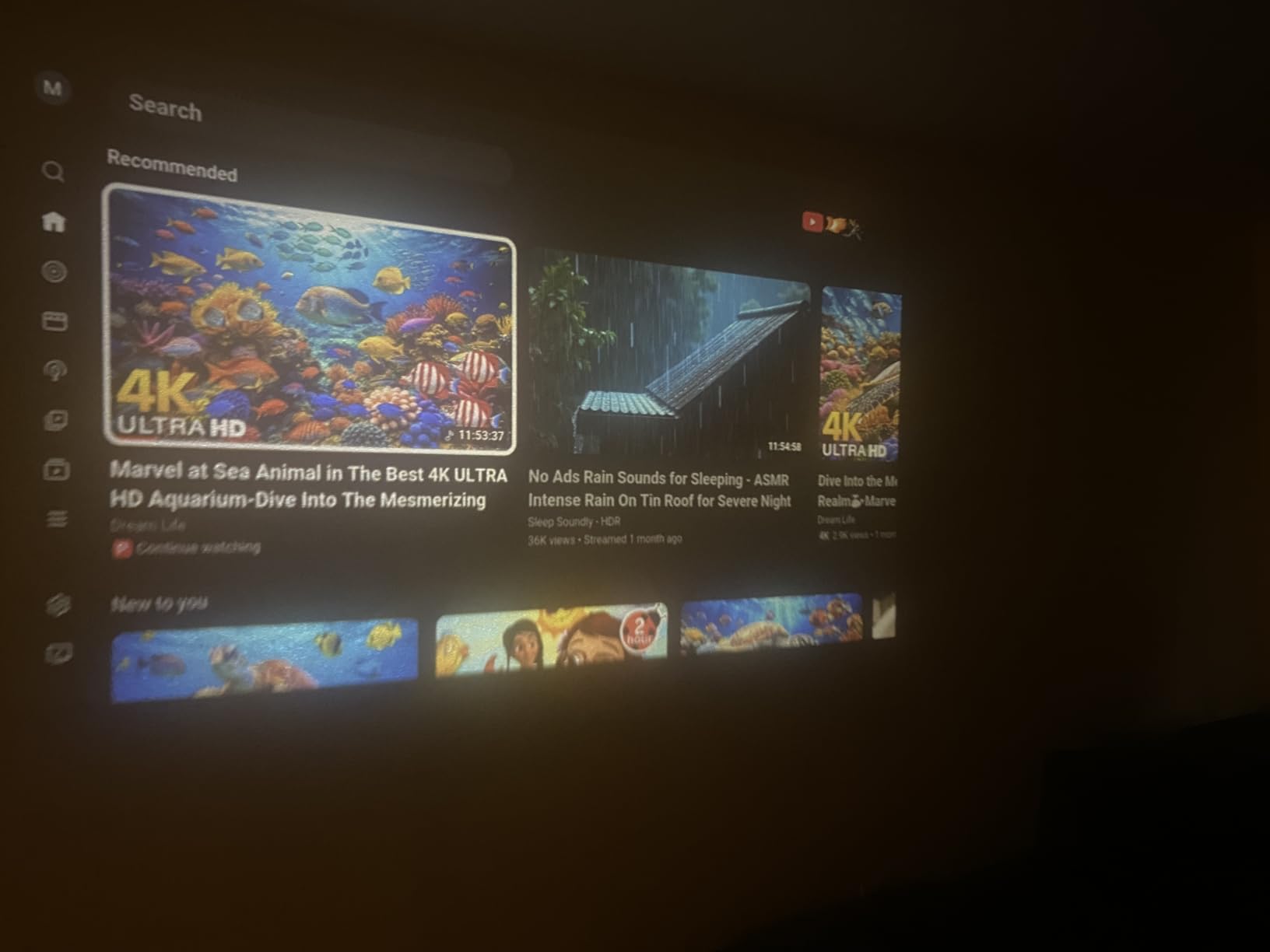 Projector with WiFi and Bluetooth, Upgrade Outdoor Projector, Mini Movie Projector Supports 1080P Synchronize Smartphone Screen by WiFi/USB Cable for Home Entertainment (WiFi) customer photo 1