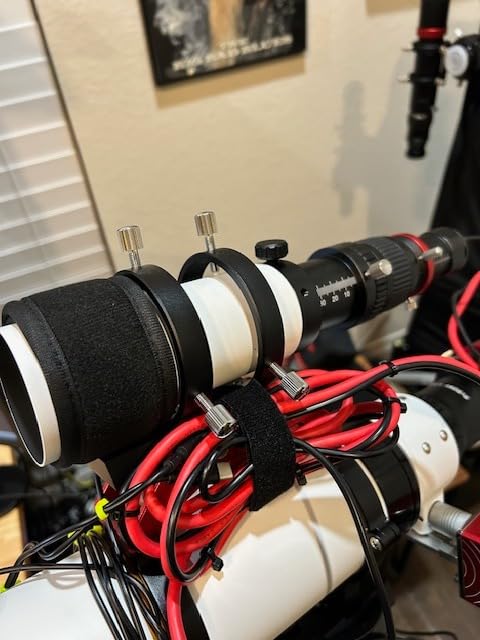 SVBONY SV198 50mm Guide Scope Finder Scope with Dual Helical Focuser Fine Focusing, Dual Use of Star Searching and Guiding with 45mm T2 Extension Tube for Astrophotography, Auto Guiding and Telescope customer photo 1