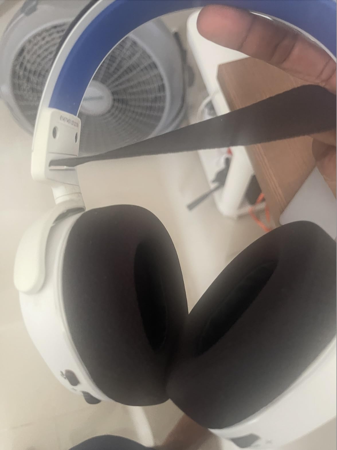 SOULWIT Replacement Earpads for SteelSeries Arctis 1/3/5/Arctis 7/7+/7P/7P+/7X/7X+/9/9X/Pro/Prime(Do Not Fit Any Arctis Nova) Headset, Ear Pads Cushions with High-Density Foam - Black customer photo 1