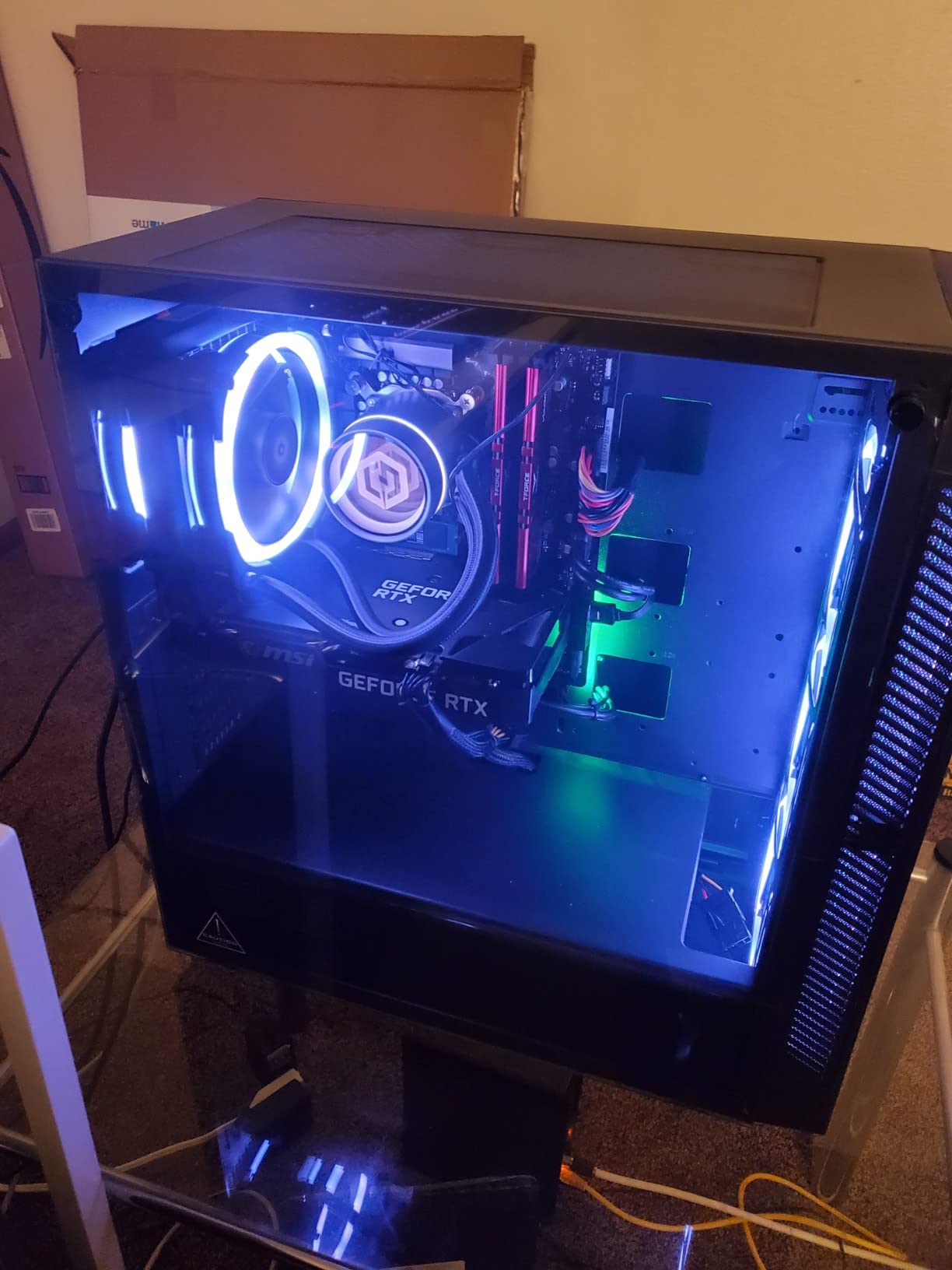 CYBERPOWERPC Gamer Xtreme VR Gaming PC, Intel Core i5-11600KF 3.9GHz, 16GB DDR4, GeForce RTX 3060 12GB, 500GB NVMe SSD, 1TB HDD, WiFi Ready and Win 11 Home (GXiVR8480A10) customer photo 1