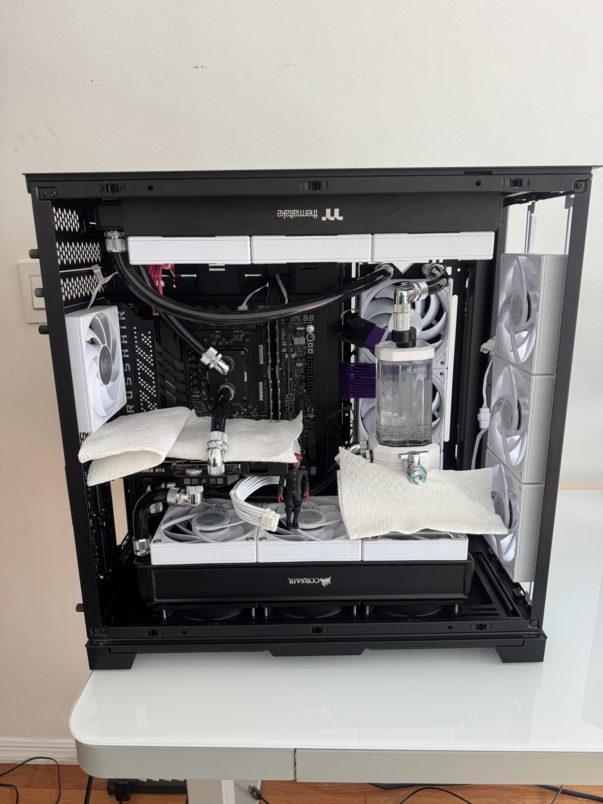 FDXGYH 24-Pin ATX Power Supply Jumper Bridge Tool 2 Pcs ATX Power Supply Starter Power Module PSU Test Starter Without Being Plugged Into The Motherboard [Black] customer photo 1