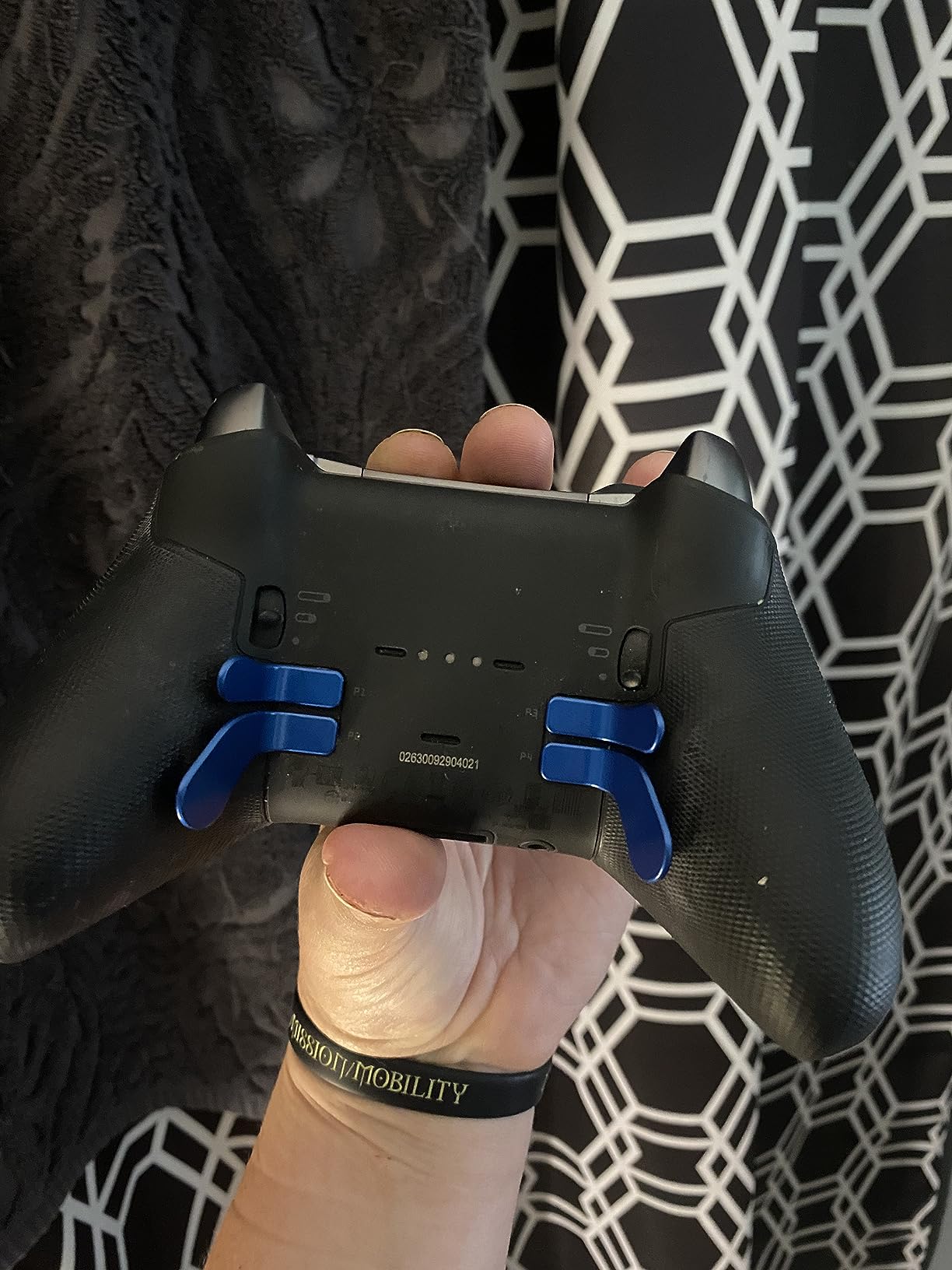 13 in 1 Metal Thumbsticks for Xbox One Elite Series 2, Elite Series 2 Core Controller Parts, Gaming Accessory Replacement, Metal Mod 6 Swap Joysticks, 4 Paddles, 2 D-Pads, 1 Tool(Plating Blue) customer photo 1