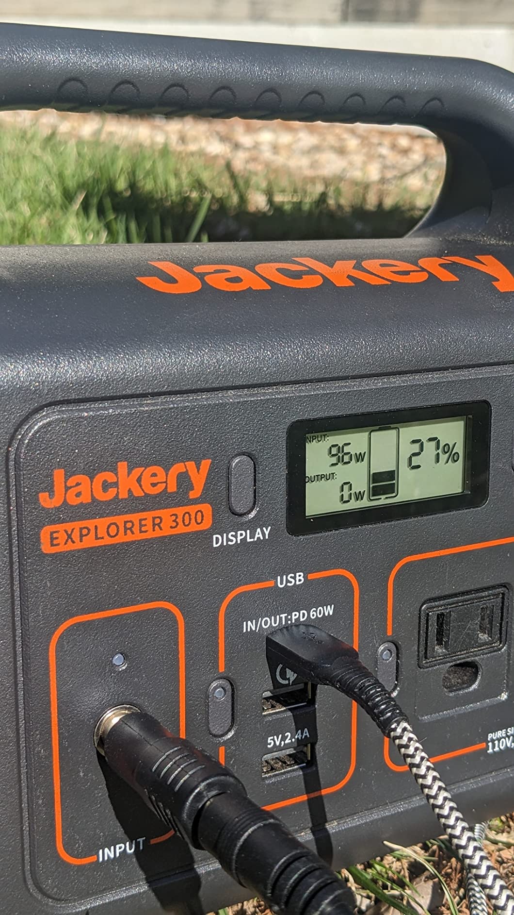 Jackery Portable Power Station Explorer 300, 293Wh Backup Battery, Solar Generator (Solar Panel Not Included) for RV Outdoors Camping Hunting Blackout (Renewed) customer photo 2