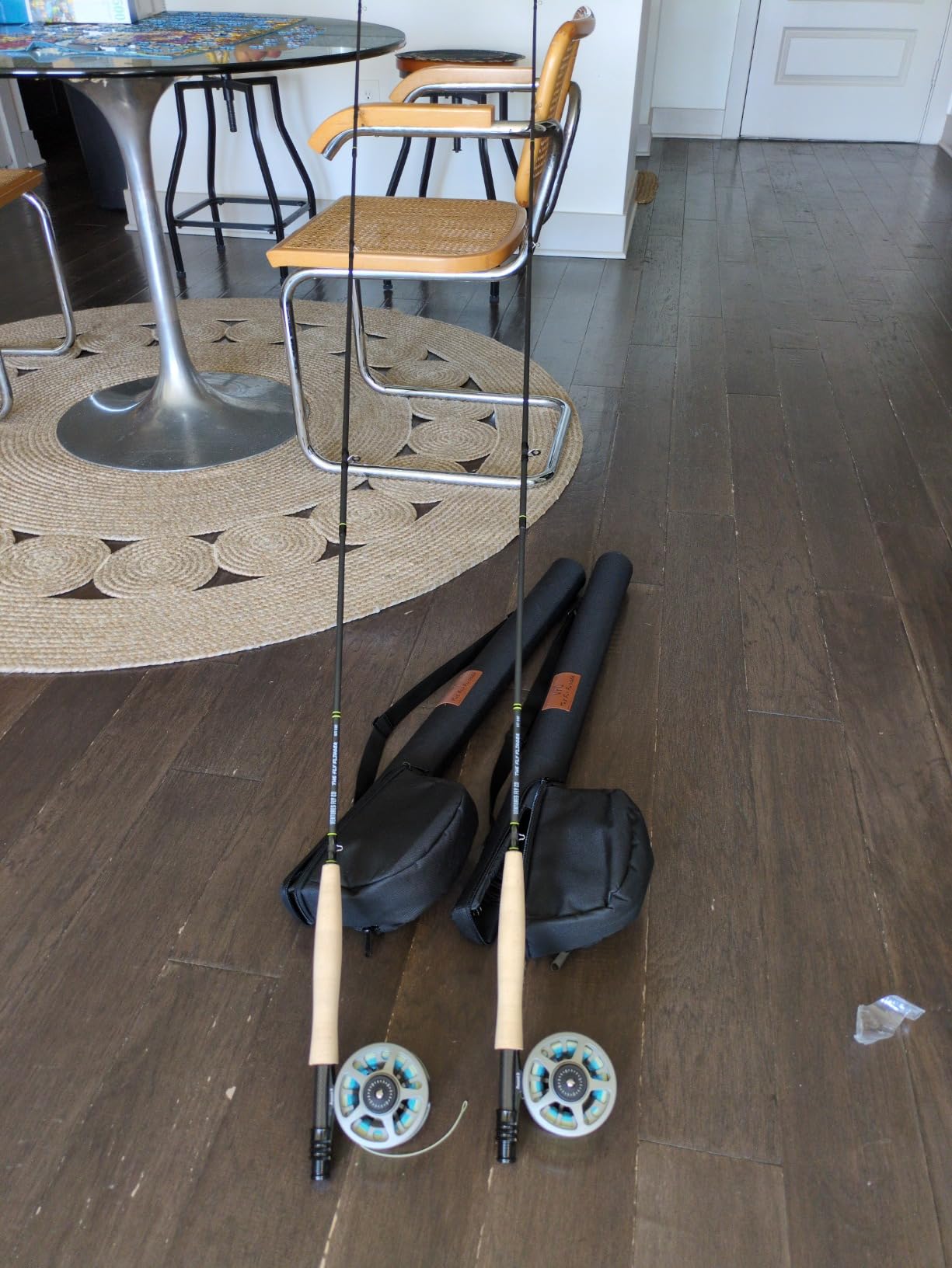 Ventures Fly Co. | Starter Packages | 23 Fly Fishing Accessories Complete Gear Combo | Perfect Beginner Kit | Includes Rod, Reel, Line, Flies, Leader, Tippet, Forceps, Nipper, Floatant & Net customer photo 2