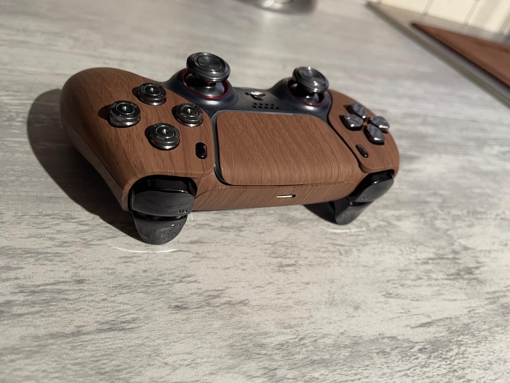 eXtremeRate Gold Metal Thumbsticks Dpad ABXY Buttons for PS5 Controller, Custom Replacement Aluminum Analog Thumb Sticks & Action Buttons & Direction Keys - NO Controller customer photo 1