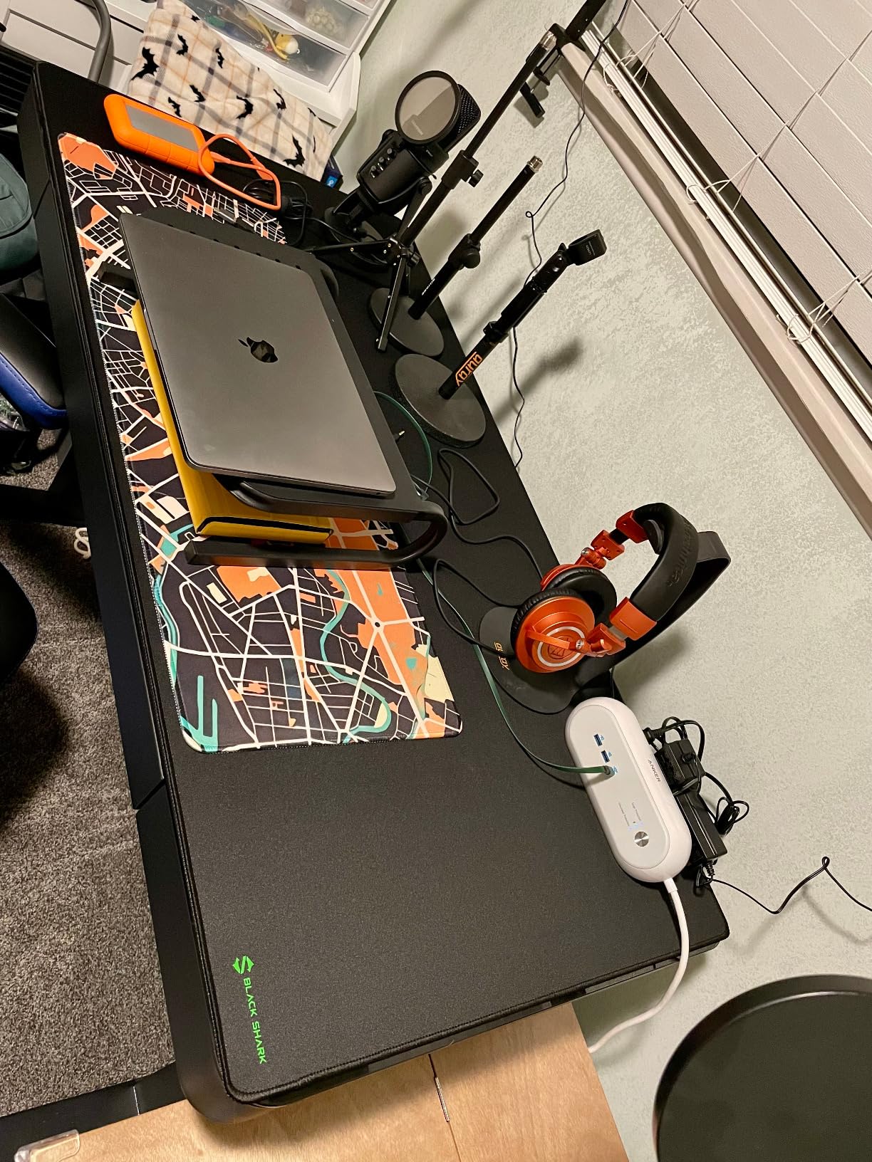 Black Shark Gaming Mouse Pad Desk Mat 47.2