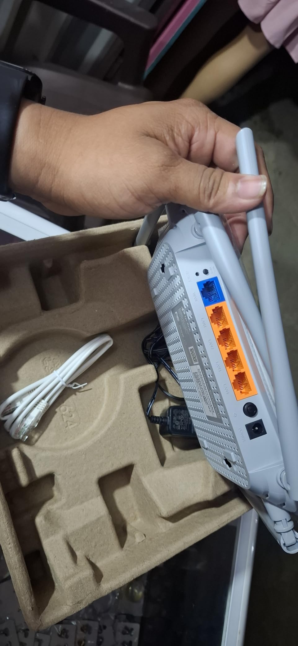 TP-Link AC1200 WiFi Router (Archer A54) - Dual Band Wireless Internet Router, 4 x 10/100 Mbps Fast Ethernet Ports, EasyMesh Compatible, Support Guest WiFi, Access Point Mode, IPv6 & Parental Controls customer photo 1