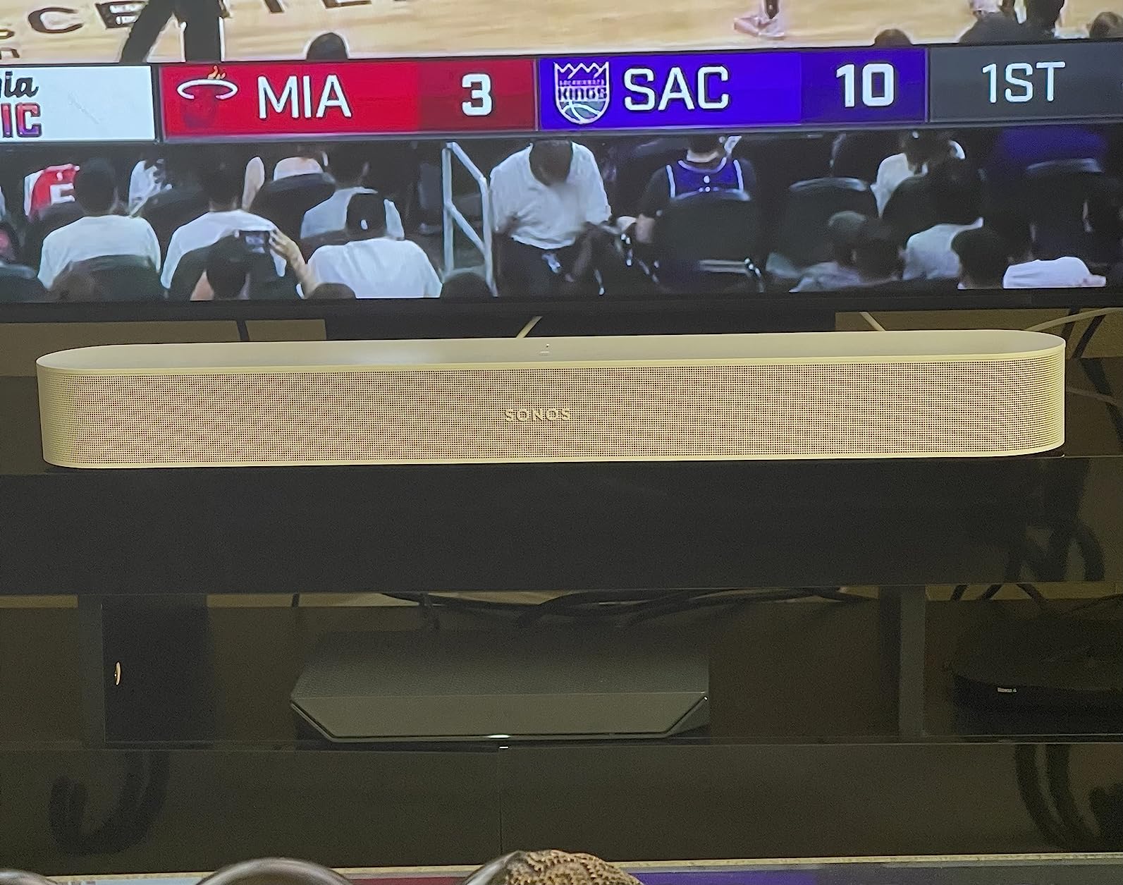 Sonos Beam Gen 2 - Black - Soundbar with Dolby Atmos customer photo 1