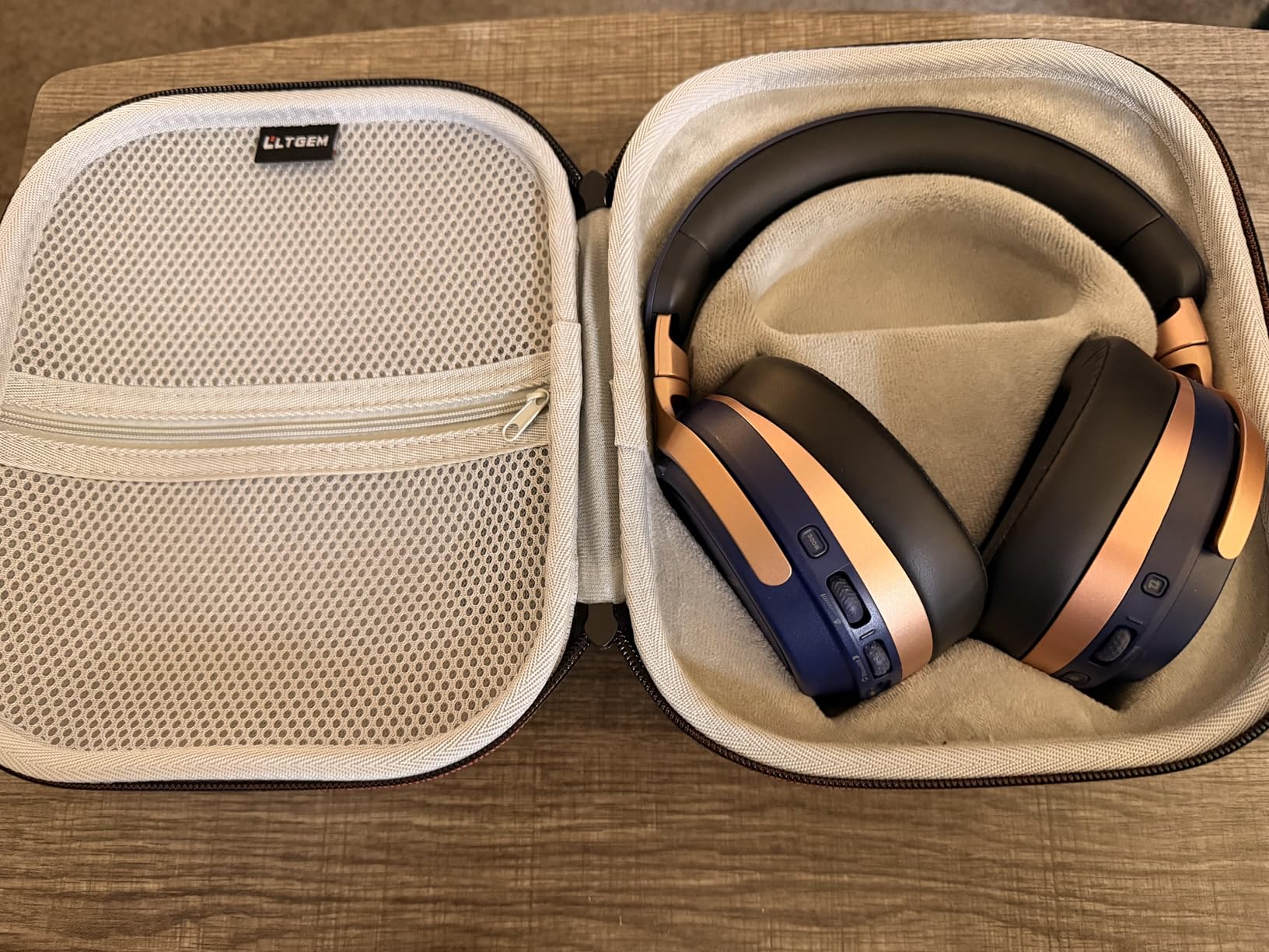 LTGEM Case Compatible with Turtle Beach Stealth 600 / 700 Gen 3 & 600 /700 Gen 2 MAX Wireless Gaming Headset, Black+Gray customer photo 1