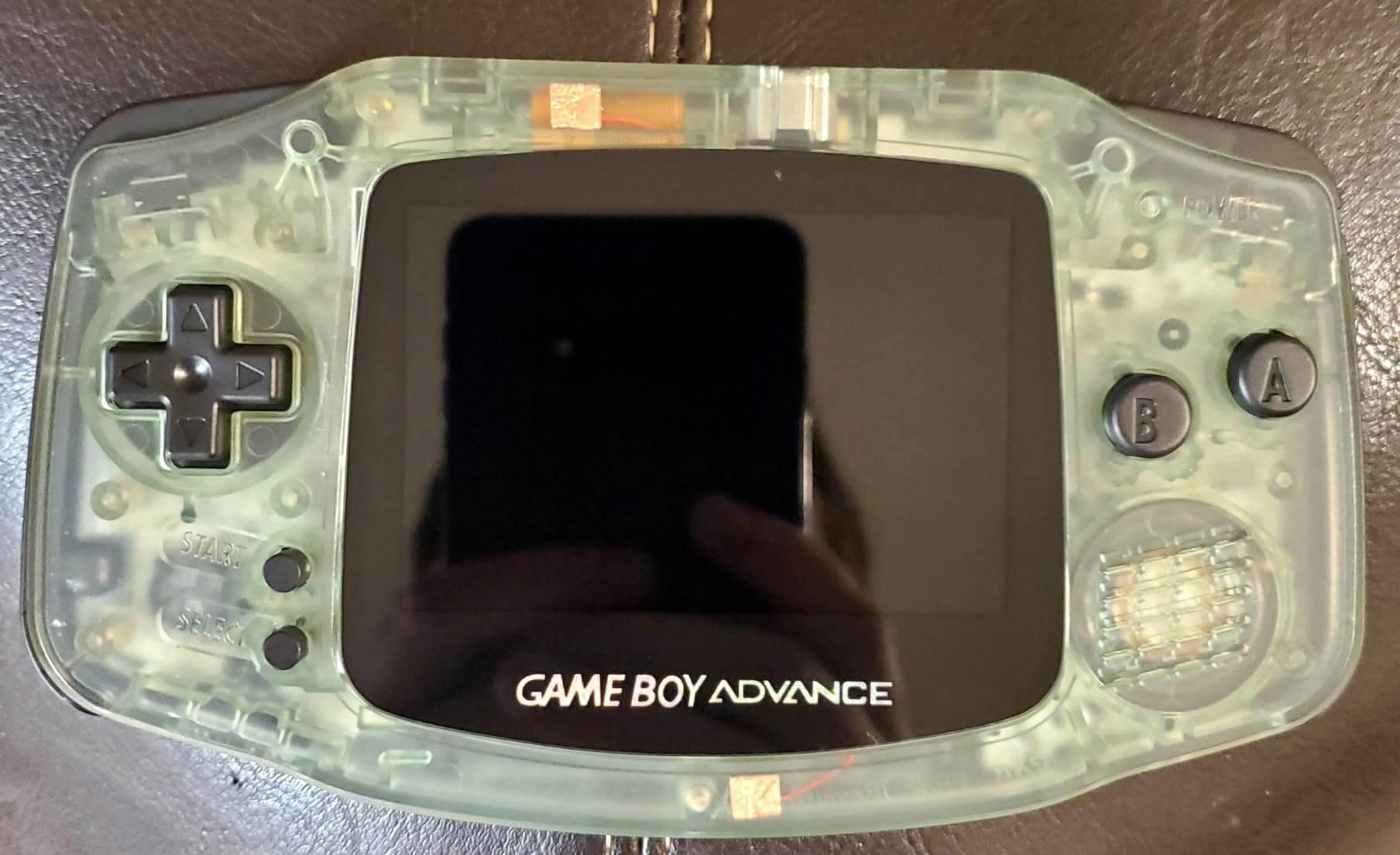 IPS Ready Upgraded eXtremeRate Clear Replacement Shell Full Housing Cover with Buttons for Gameboy Advance GBA - Compatible with Both IPS & Standard LCD - Console NOT Included customer photo 1