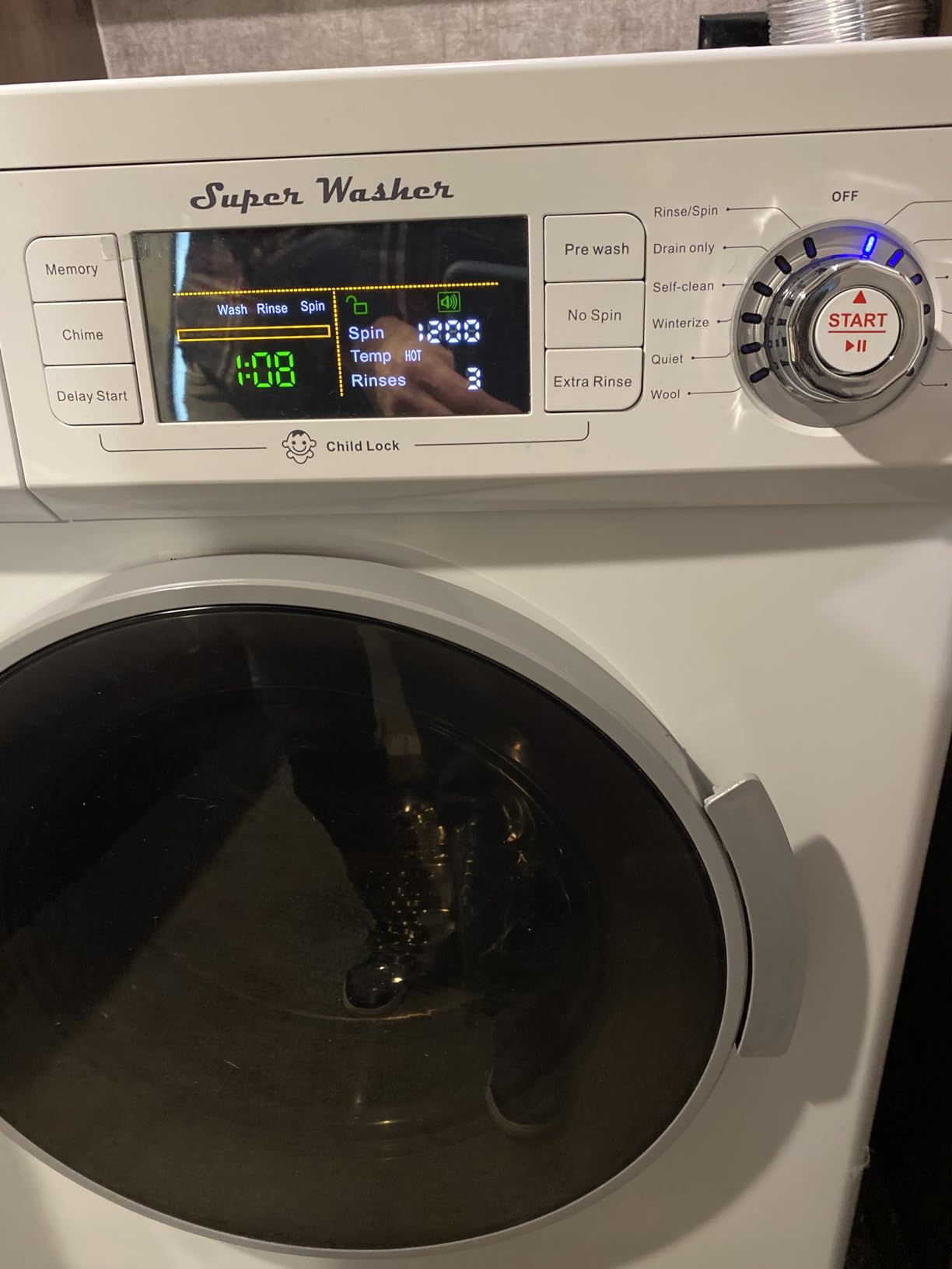 Equator Basic Stackable 13 lbs Washer + Vented Sensor Dryer 3.5cf 110V customer photo 3