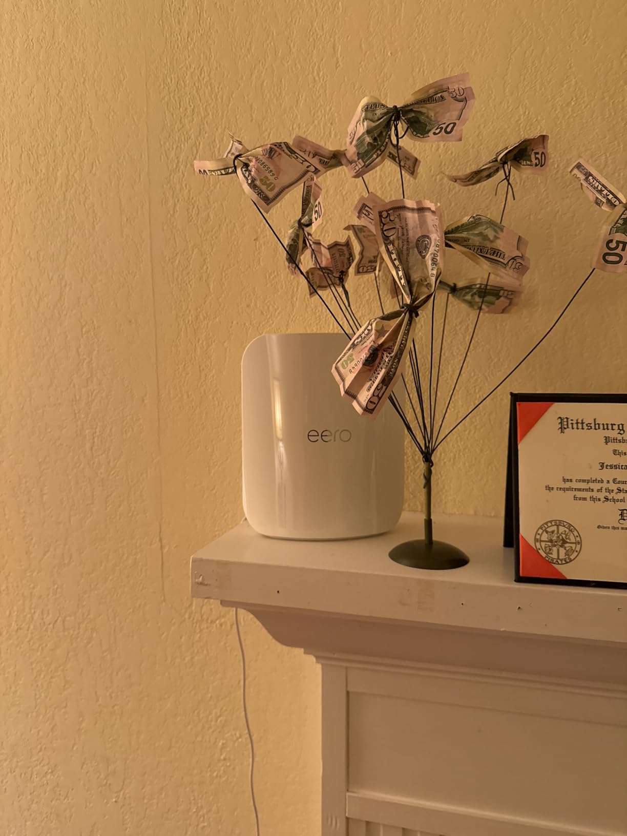 Amazon eero Max 7 mesh wifi system (newest model) - Supports internet plans up to 10 Gbps, Coverage up to 7,500 sq. ft., Connect 750+ devices, 3-pack customer photo 1