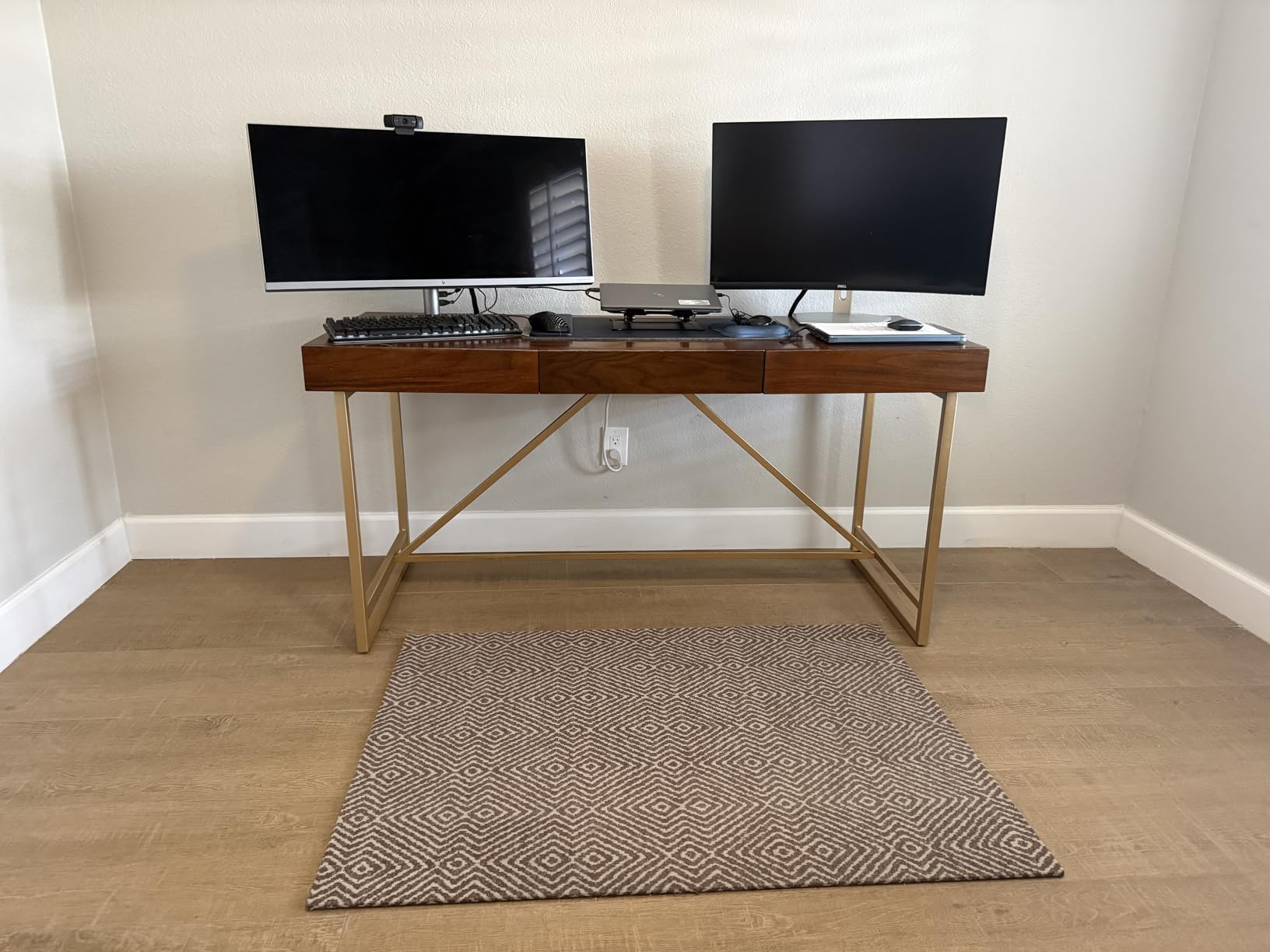 No-Screw Under Desk Cable Management Tray - Self-Adhesive Installation customer photo 1