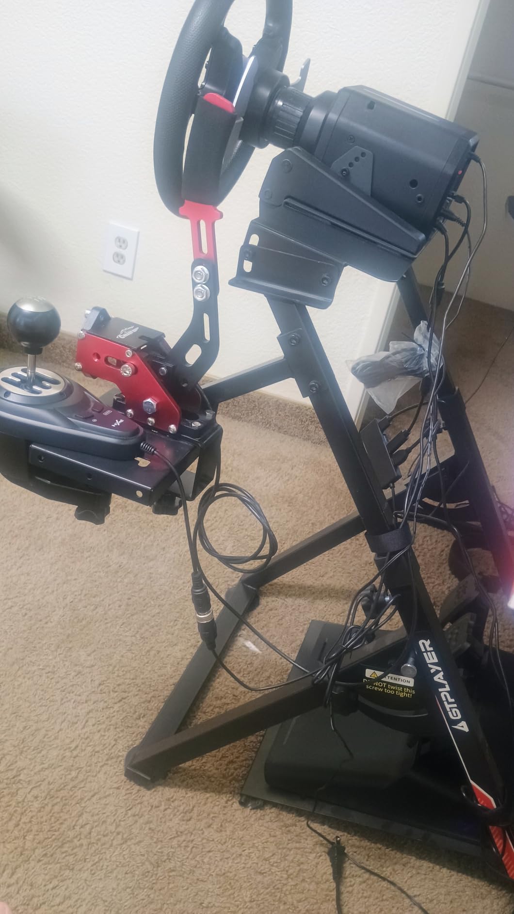 CNRAQR PC Racing Game USB Handbrake 16Bit SIM with Fixing Clip and Plate customer photo 1