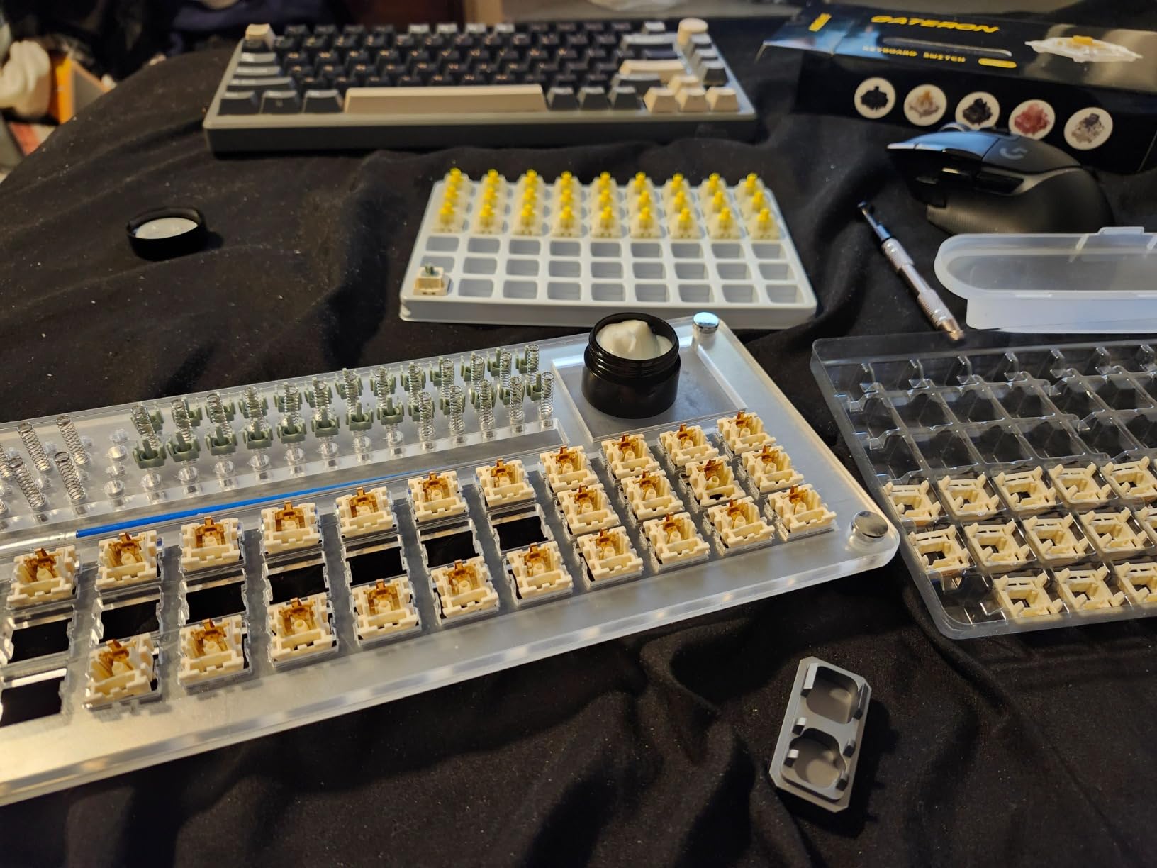 Keyboard Switch Lube with 205G0 105 Lube for Mechanical Keyboard Cherry Mx Switches Spring Stabilizers customer photo 1