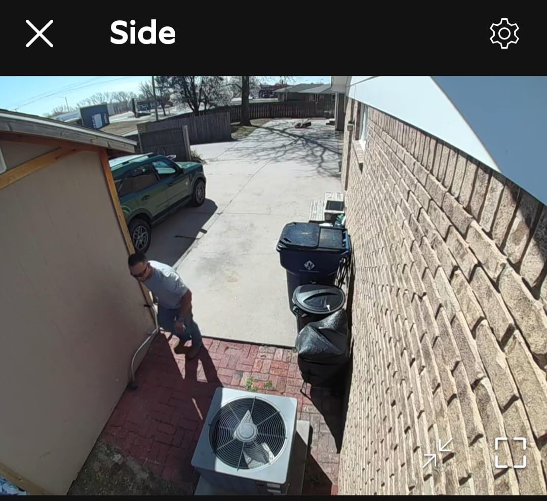 Ring Spotlight Cam Plus, Battery (newest model), Home or business security with HD video, Two-Way Talk, Color Night Vision, and Security Siren, White customer photo 2