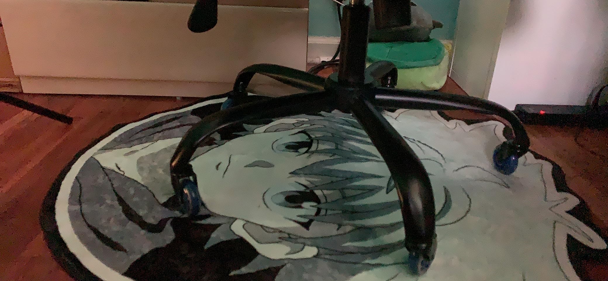 Sytopia Office Chair Base Replacement Bundles, Heavy Duty 352LBs, Reinforced to Repair Swivel Gaming Chair Bottom Part with 5 Universal Premium Casters and 1 Gas Lift Cylinder(Matte Black) customer photo 1