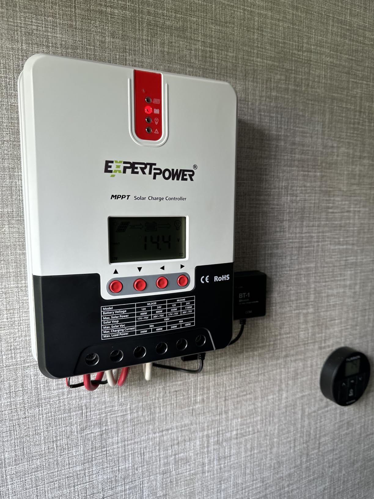 ExpertPower 600W 12V Solar Panel Kit | 600W Mono Rigid Solar Panels, 40A MPPT Solar Charge Controller | RV, Trailer, Camper, Marine, Off Grid, Solar Projects customer photo 2