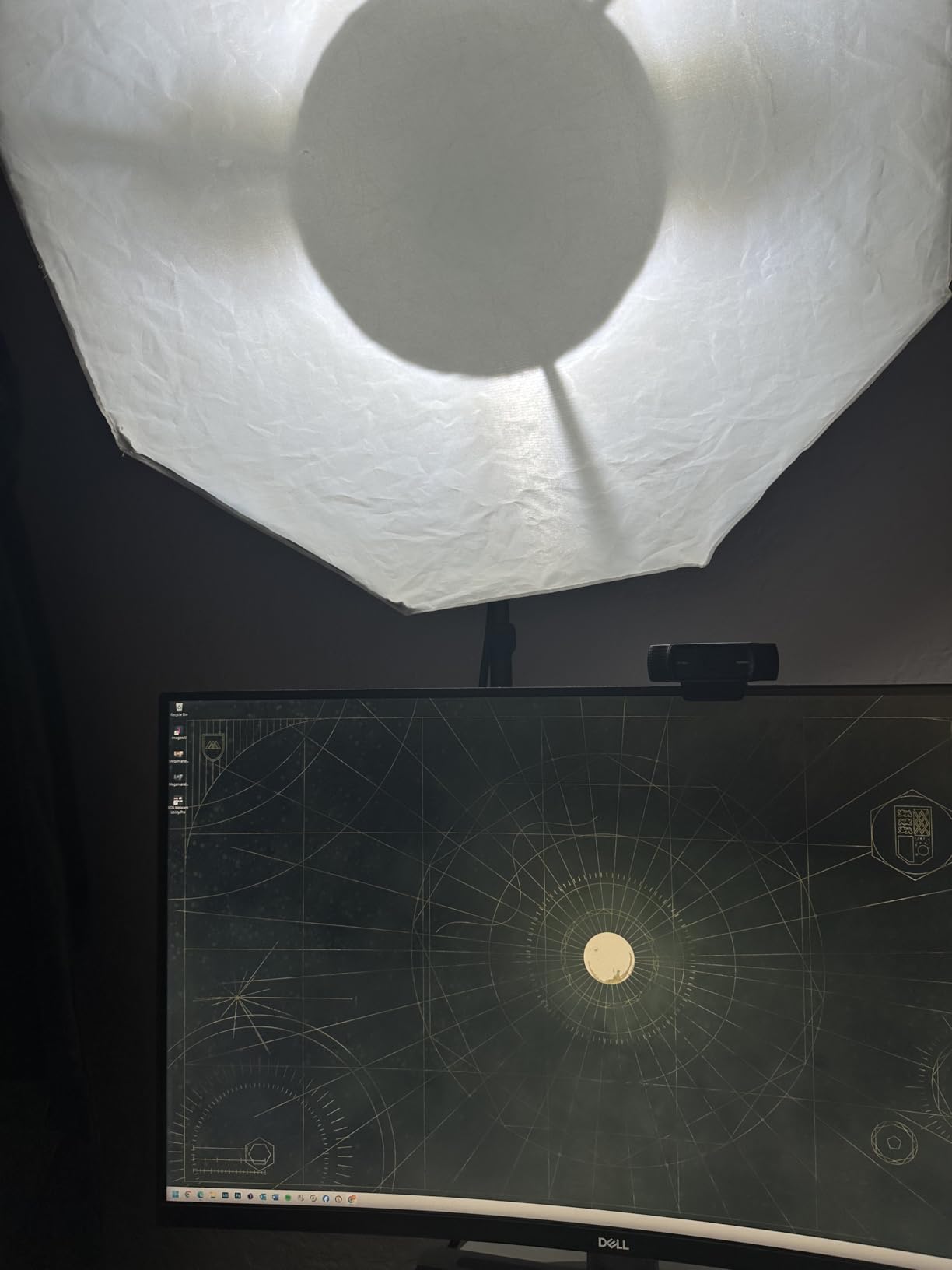 SmallRig Camera Desk Mount Table Stand, Adjustable Light Stand 15